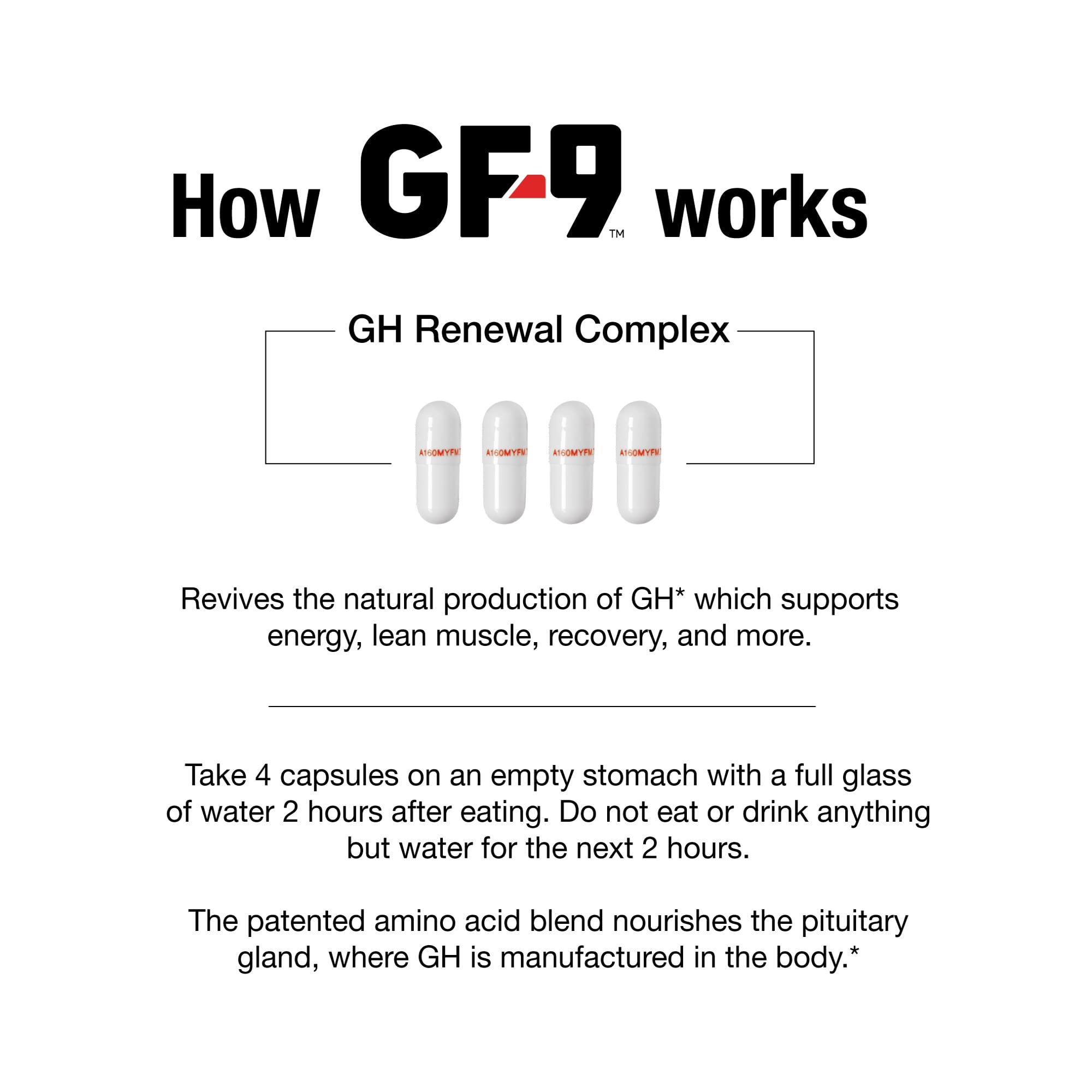 Novex Biotech GF-9 – HGH Boosting Supplement for Men - Workout Supple Novex Biotech Au supplements