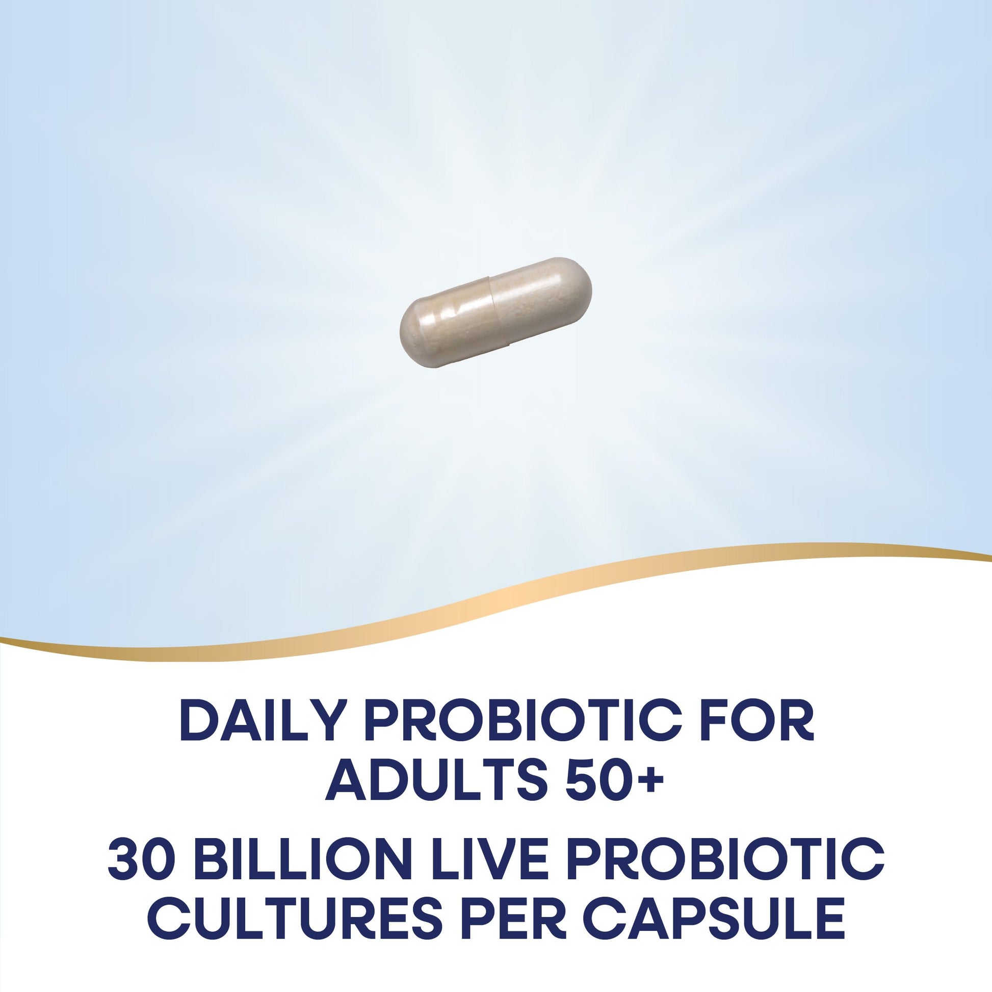 Nature's Way Fortify 50+ Daily Probiotic for Men & Women, 30 Billion Live Cultures, Colon, Digestive, and Immune Health Support* Supplement, 30 Capsules Nature's Way Au supplements