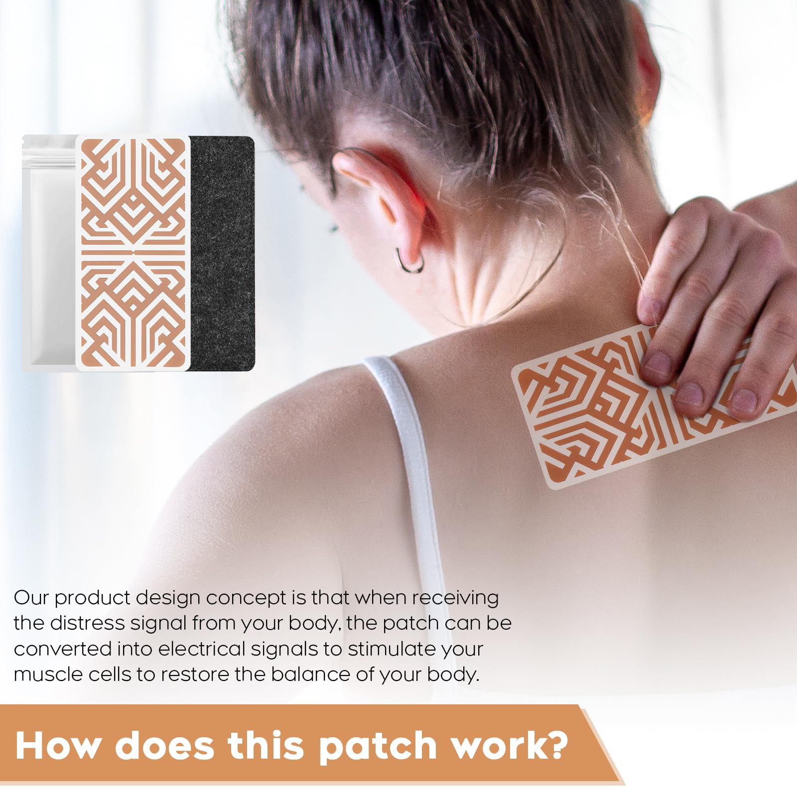 XAYIUIYAX Menthol Pain Patches, Cooling Pain Relief for Sore Muscle Relief - Includes 3 Adhesives, 1 Patch & 1 Carry Case - Relief Back, Shoulder & More - 3.03" × 6.30" - 0327 XAYIUIYAX Au supplements