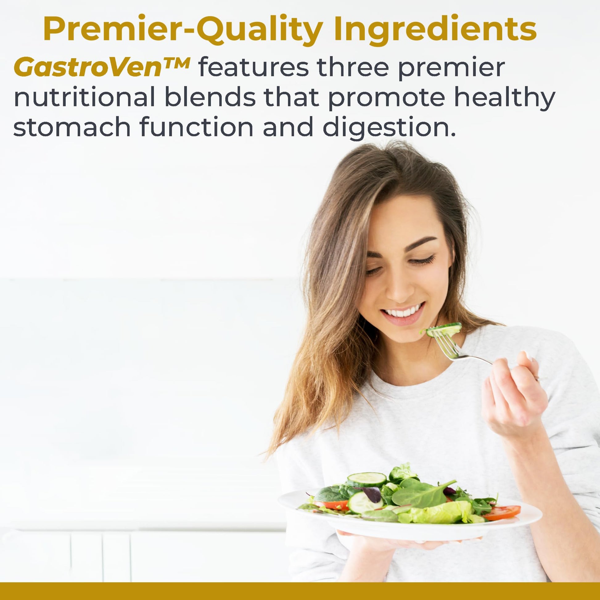 Premier Research Labs GastroVen - Digestive Enzymes for Women & Men, Digestive Health Supplement, Supports Healthy Gut Microbiome w/Bromelain, Ginger - 60 Capsules Premier Research Labs Au supplements