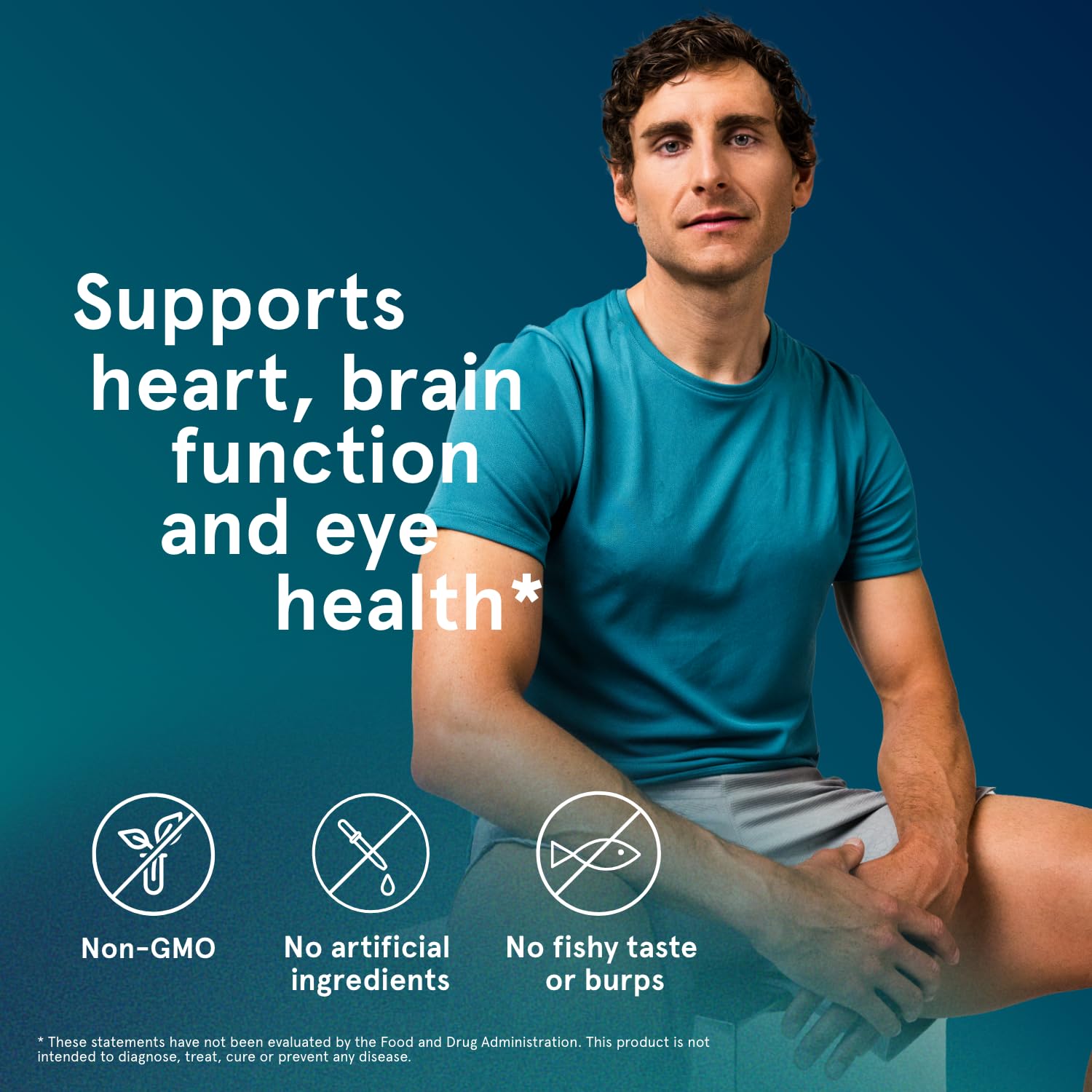Puori Omega 3 Fish Oil Supplement - Ultra Pure & Burpless Wild Caught Fish Oil with 2000mg Omega 3 Fatty Acids,1250mg EPA & 500mg DHA Supports Heart, Brain & Eye Health - IFOS Certified - 120 Softgels Puori Au supplements