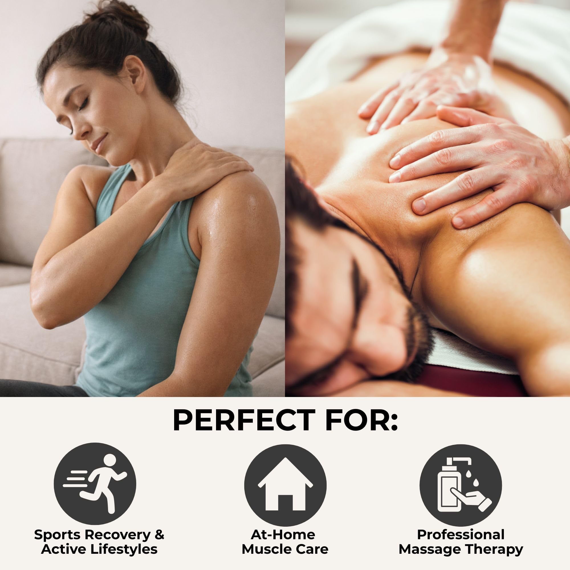Prossage Heat Warming Relief Massage Oil for Therapuetic Massages, Deep Tissue Massages, and Aromatherapy, Topical Reliever, 32 Ounce Bottle Prossage Au supplements