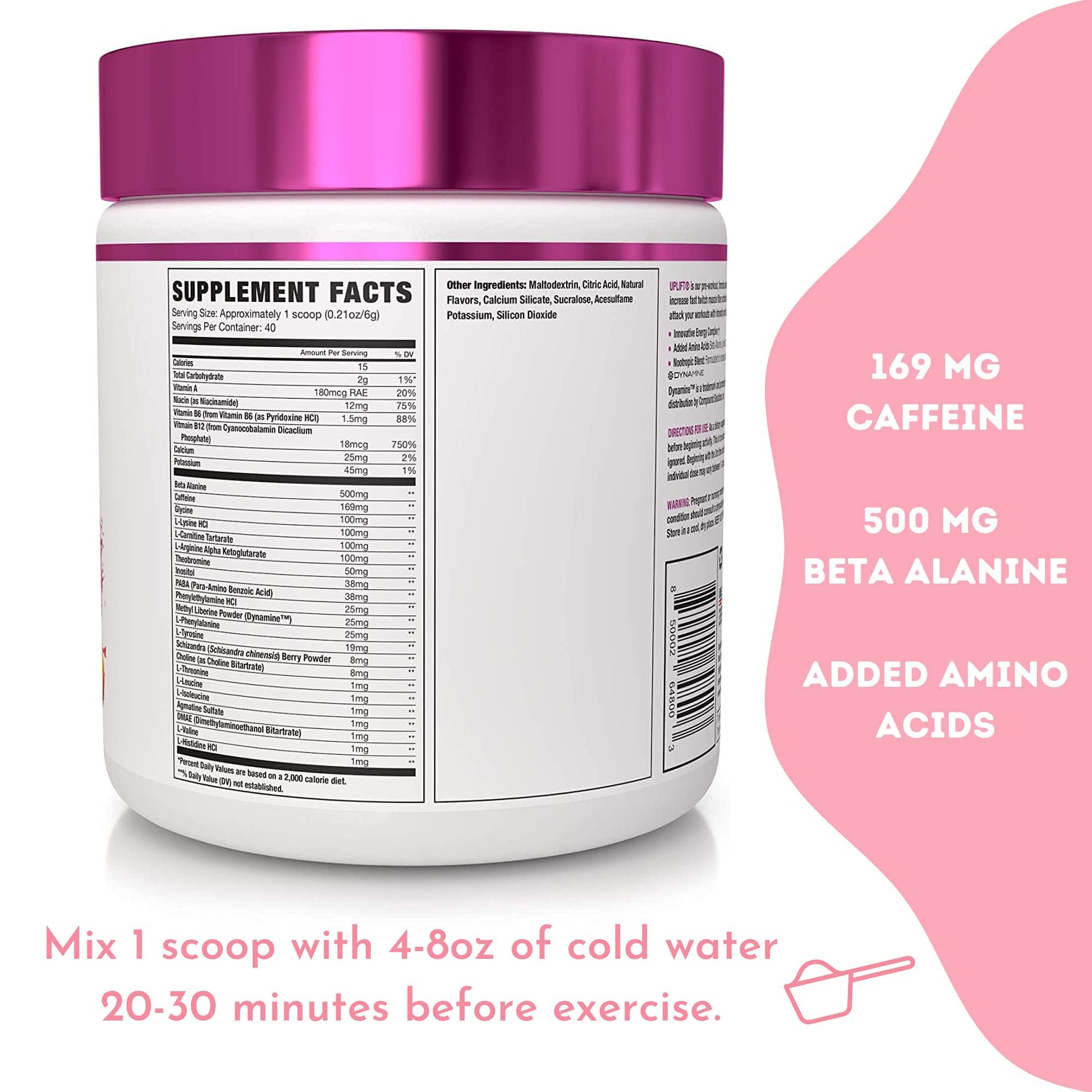 NLA for Her Pre/Intra Workout Stack (Includes Her Thermogenic Amino Georgia Peach NLA for Her Au supplements