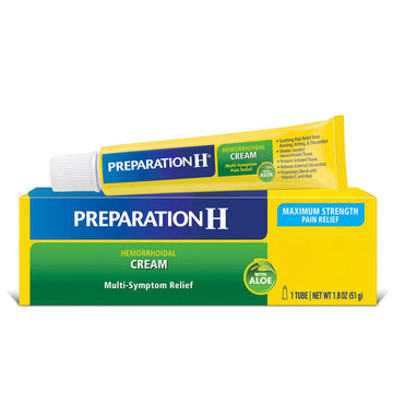Preparation H Hemorrhoid Cream with Aloe for Multi-Symptom Relief - 1.8 Oz Tube Preparation H Au supplements