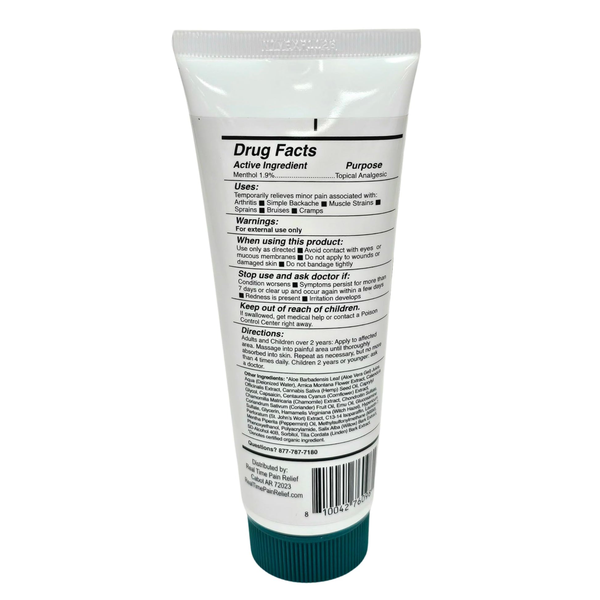 Real Time Pain Relief MAXX Plus - 5oz Tube | Intensive Formula with 19 Natural Ingredients Including Hemp Oil | Fast-Acting Relief for Muscle Pain, Arthritis, Backaches, and More Real Time Pain Relief Au supplements