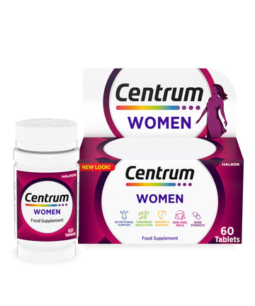 Centrum Women Tablets Multivitamin & Mineral Supplements, with 23 essential nutrients Centrum Au supplements