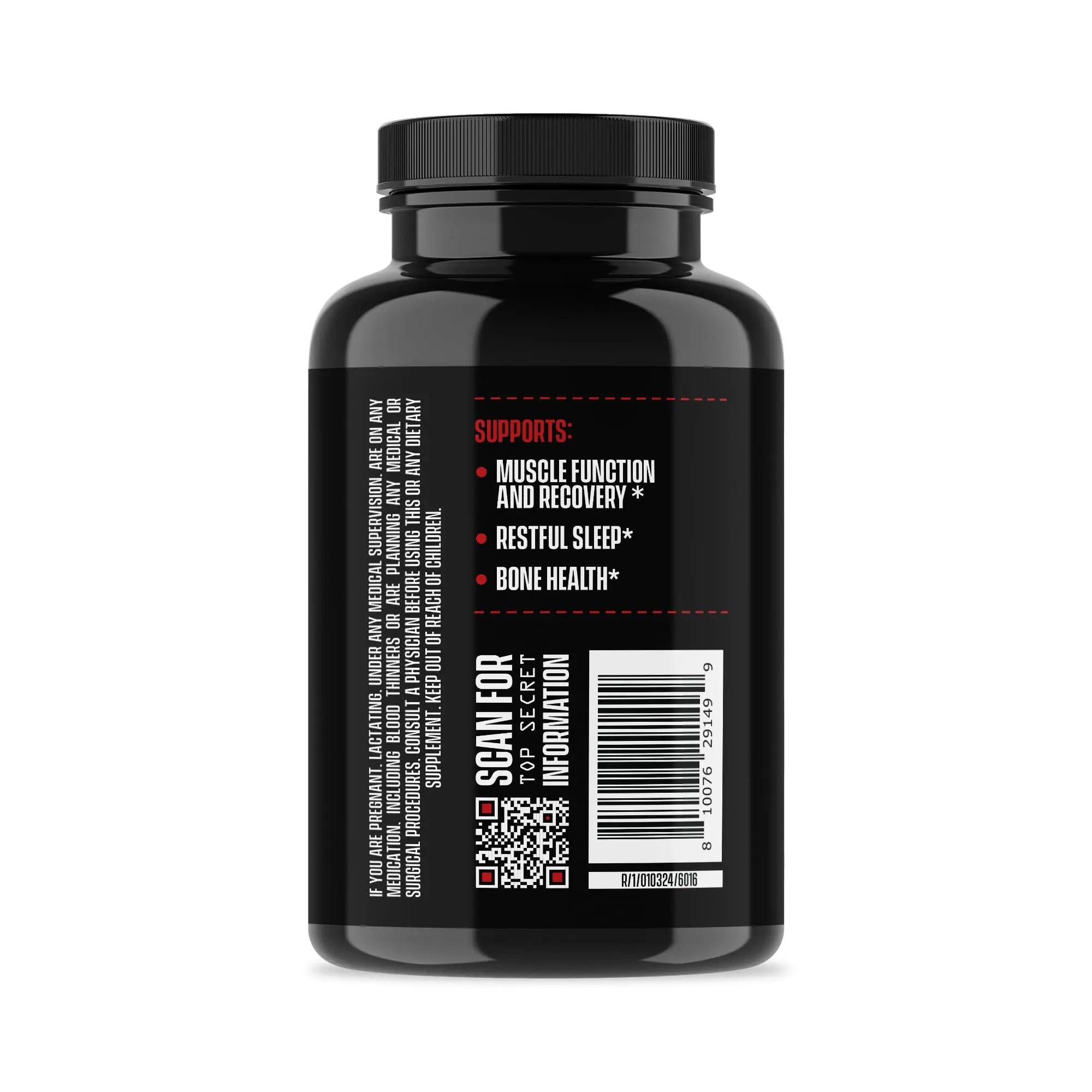 Jocko Fuel Magnesium Complex Supplement - Magnesium Glycinate, Citrate, & Taurate Capsules Dietary Supplement for Muscle Recovery & Relaxation, Heart, Nerve, Bone Support, & Sleep 30-Day Supply Jocko Fuel Au supplements