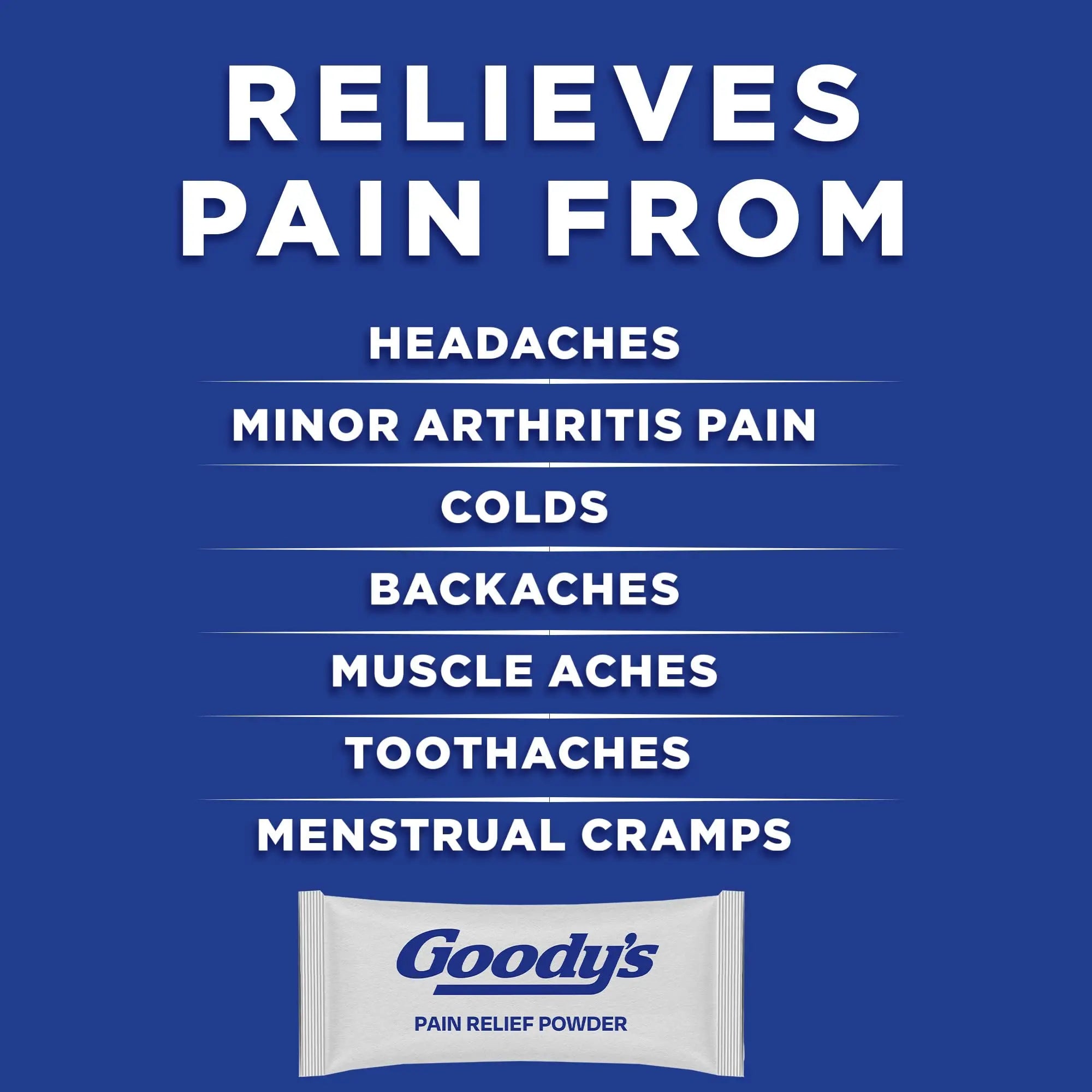 Goody's Pain Relief Powders, Extra Strength Headache Powder, 50 ct (Pack of 1) Goody's Au supplements