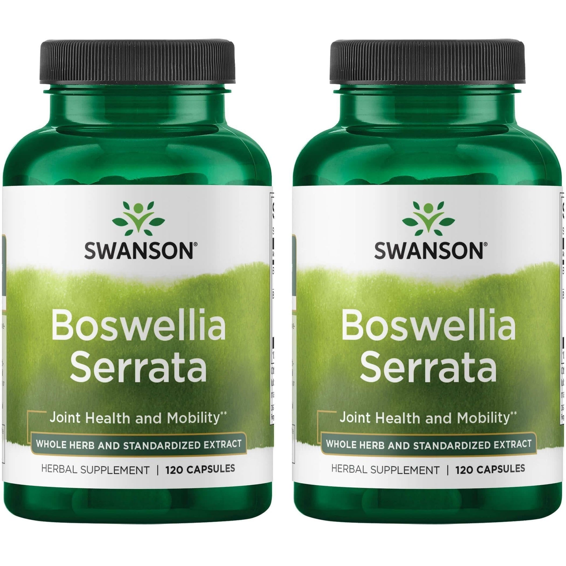 Swanson Boswellia Serrata - Whole Herb & Standardized Extract 120 Caps (2 Pack) Swanson Au supplements