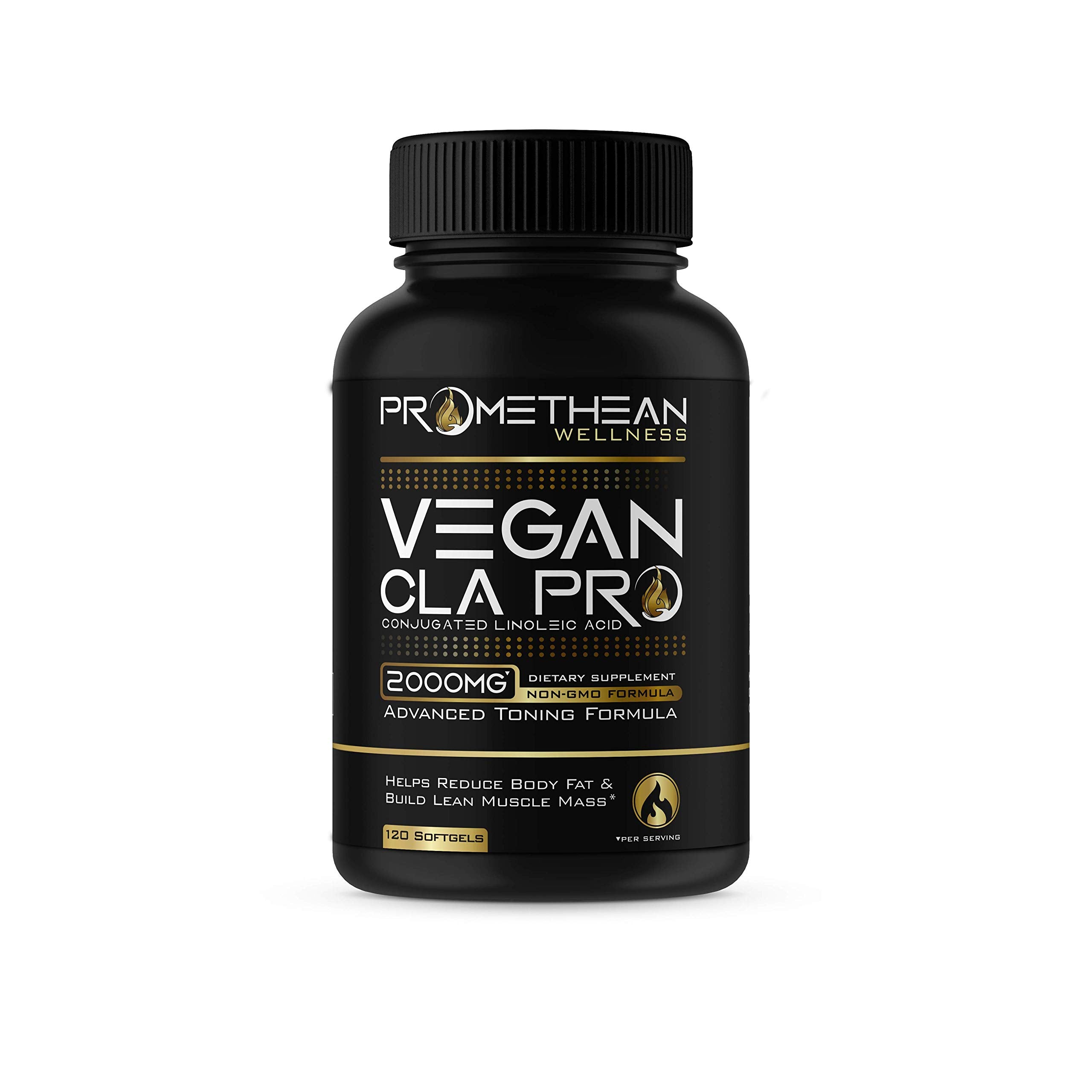 Vegan CLA Pro 2000 mg Pure Premium CLA Safflower Oil Conjugated Linoleic Acid Best Promethean Wellness Au supplements