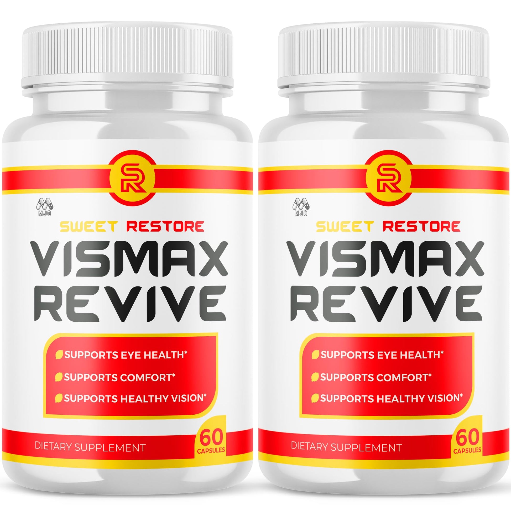 (2 Pack)Vismax Revive Capsules, Official VismaxRevive Vision Support Supplement with All Natural Ingredients, Advanced Eye Health Formula & Vision Vitamin Supporting Wellness Naturally (120 Capsules) MJO Au supplements