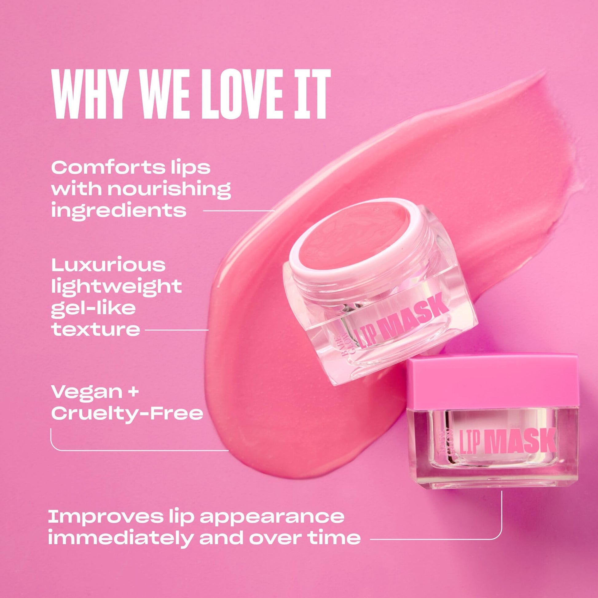 Babe Original Babe Glow Fragrance-Free Lip Sleeping Mask for Softer Lips, Hyaluronic Acid & Antioxidant Infused for Smoother, Moisturized Lips, Unscented, Cruelty-Free… BABE ORIGINAL Au supplements