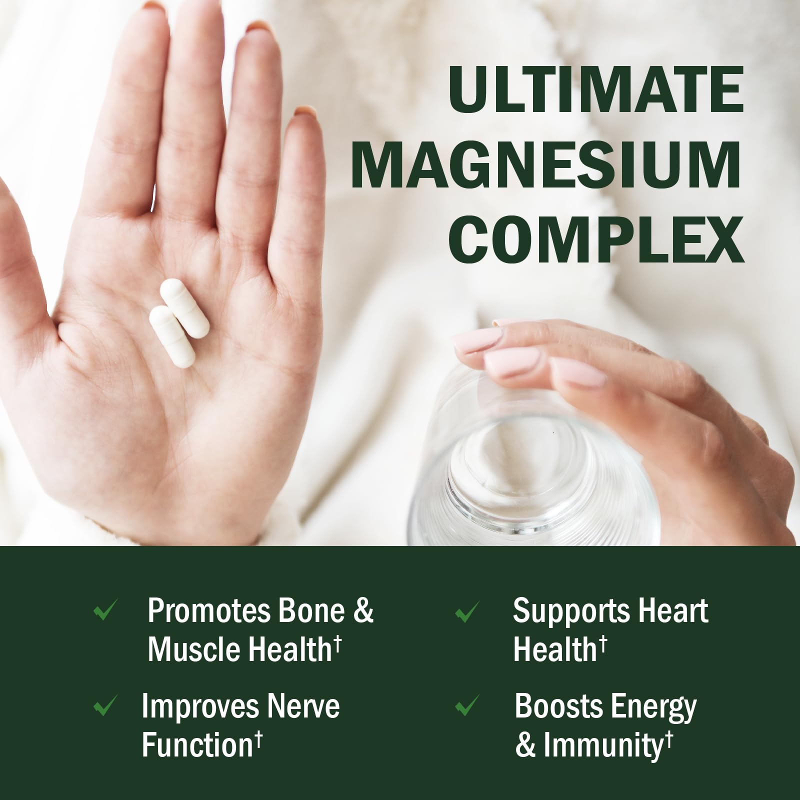 BioSchwartz Magnesium Complex Supplement (90 Capsules) 350mg Magnesium Glycinate Citrate Malate and Taurate Per Serving for Healthy Nerves Muscles Heart Sleep Support (Vegan, Gluten-Free, Non-GMO) BioSchwartz Au supplements