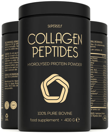 Premium Collagen Powder - Collagen Supplements for Women & Men - Pure Bovine Collagen Peptides 400g SuperSelf Au supplements