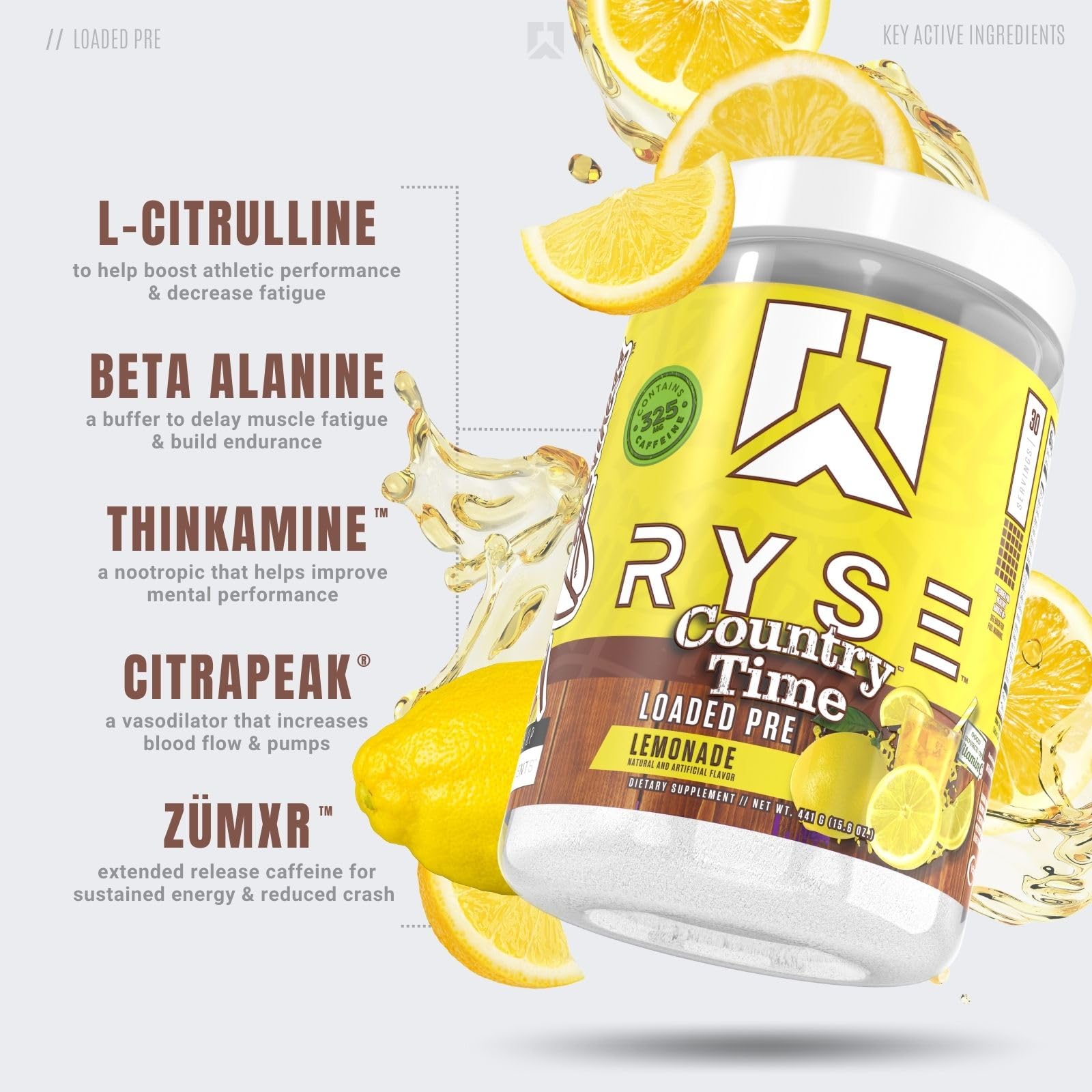 RYSE Up Supplements Loaded Pre Workout Powder Supplement for Men & Women RYSE Up Supplements Au supplements