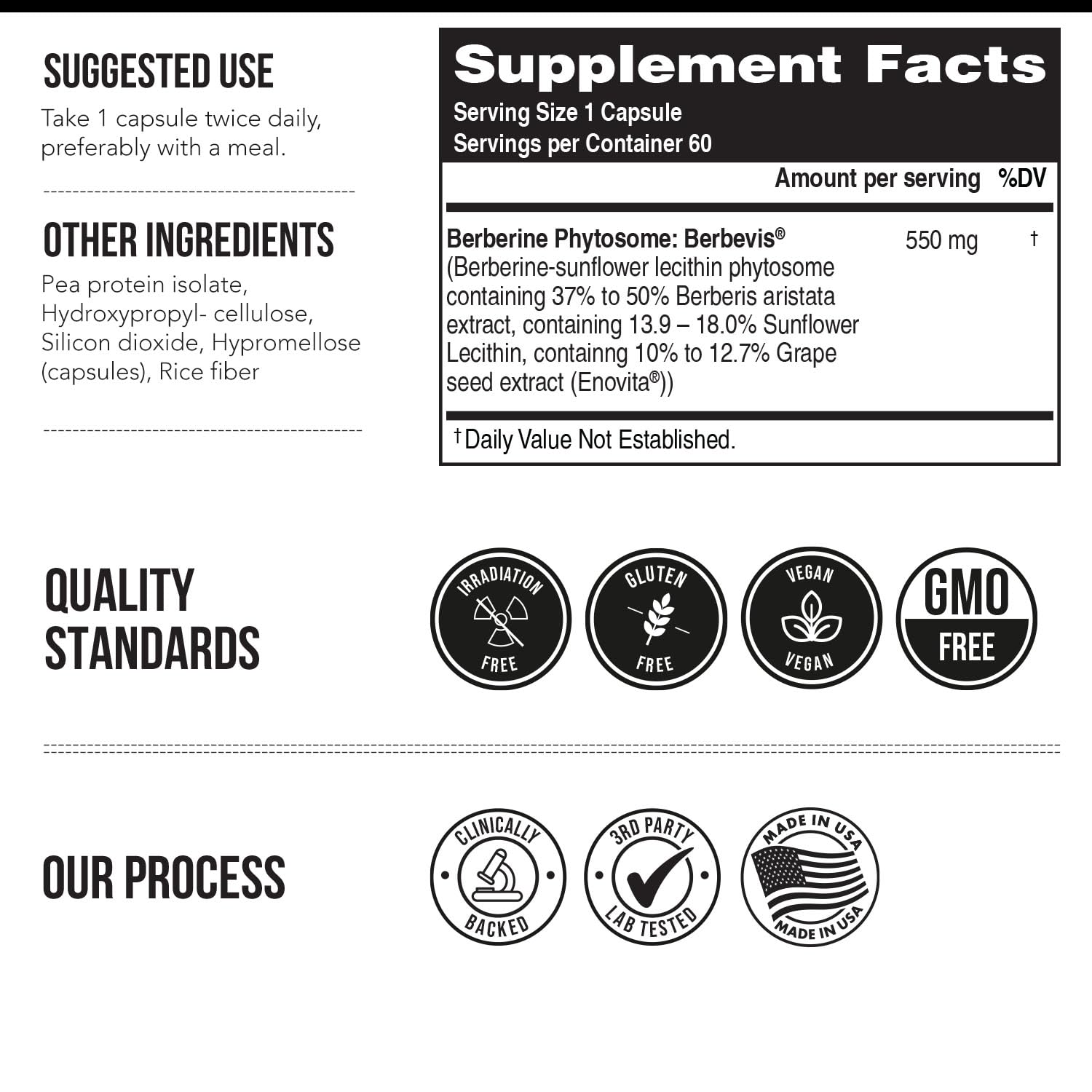 SoActive Berberine 550mg: 9.6X Higher Absorption, Clinically Proven Most Effective Triquetra Health Au supplements