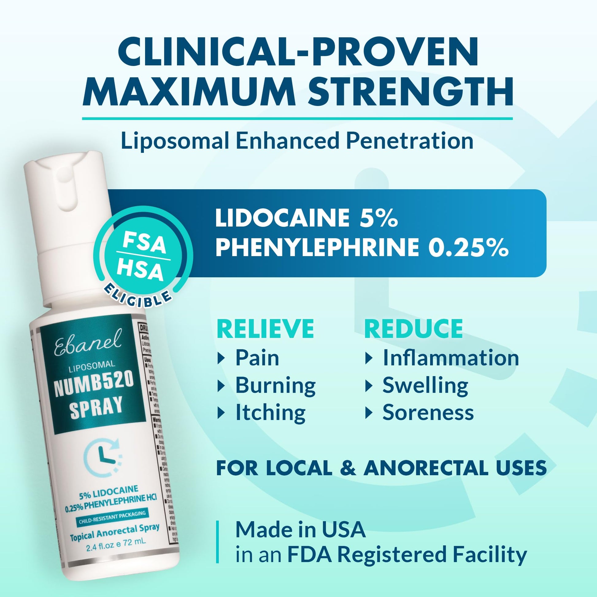 Ebanel Bundle of 5% Lidocaine Numbing Spray and Tattoo Aftercare Healing Balm Ebanel buy supplements Au