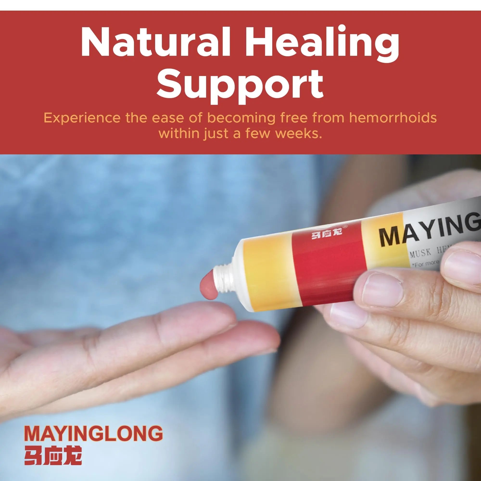 Mayinglong Musk Hemorrhoids Ointment (3 x 10g Tubes), 30g - Maximum Strength Formula for Hemorrhoidal Fast Relief, Soothes Itching, Burning & Discomfort - Fast-Acting Treatment to Shrink Swelling Mayinglong Au supplements