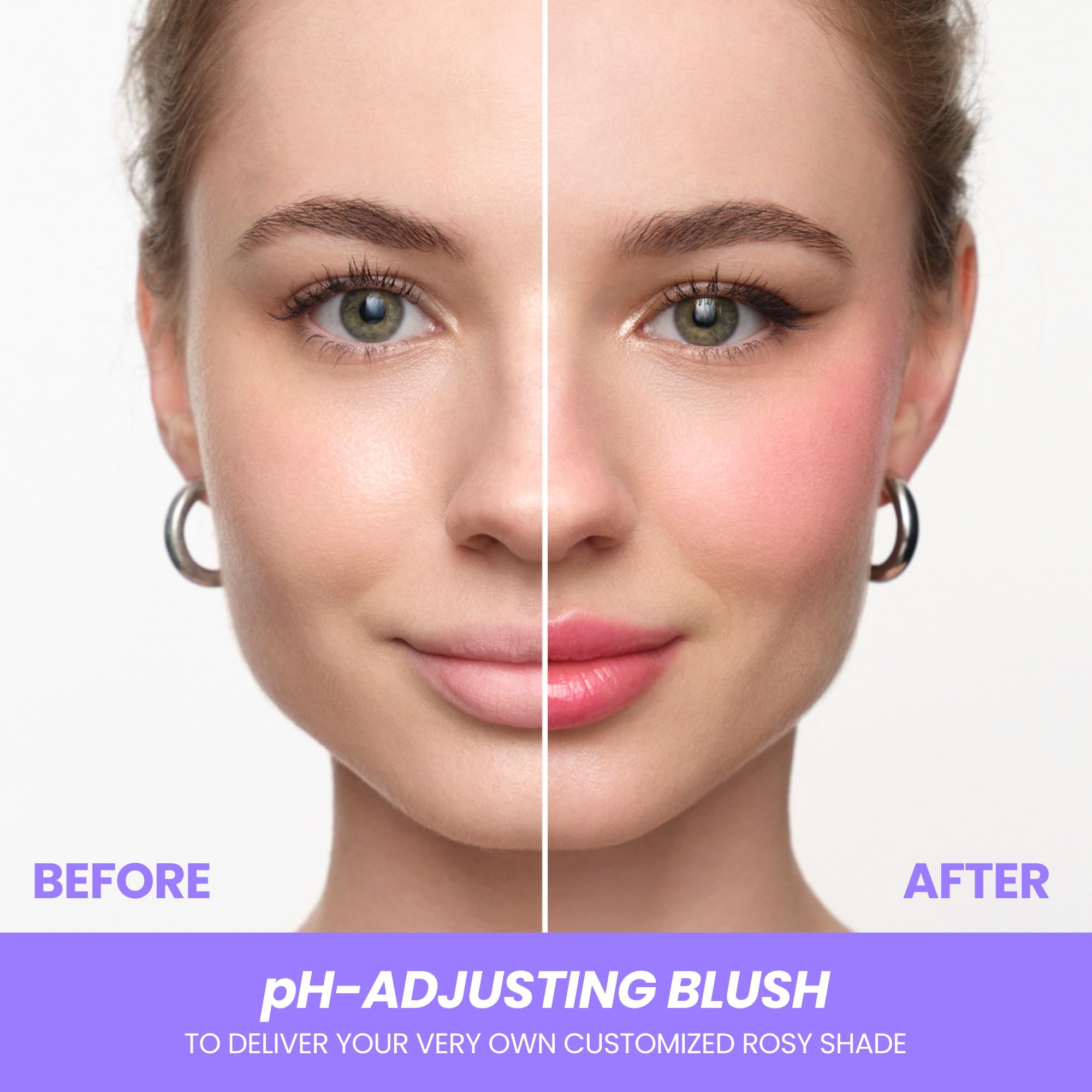 Wonderskin Cream Blush Stick pH-Activated - pHlush Stick Multi-Use, Blush for Cheeks and Lips, Cooling Nourishing Color-Adjusting Makeup Wonderskin Au supplements