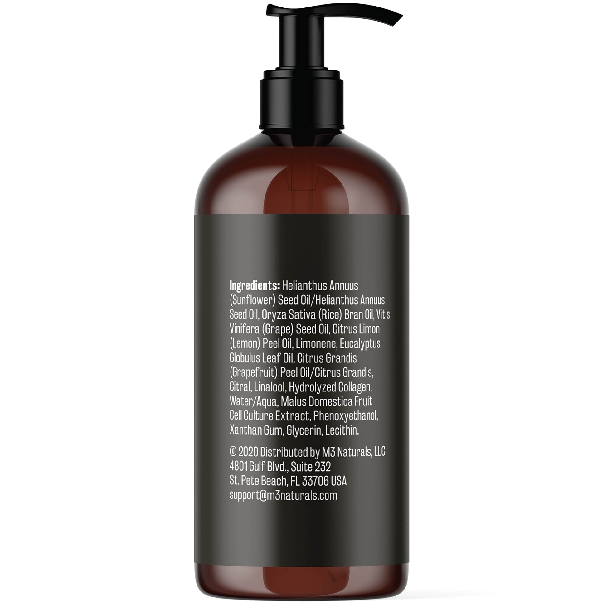 Anti Cellulite Massage Oil for Massage Therapy - Collagen and Stem Cell Skin Tightening M3 Naturals Au supplements
