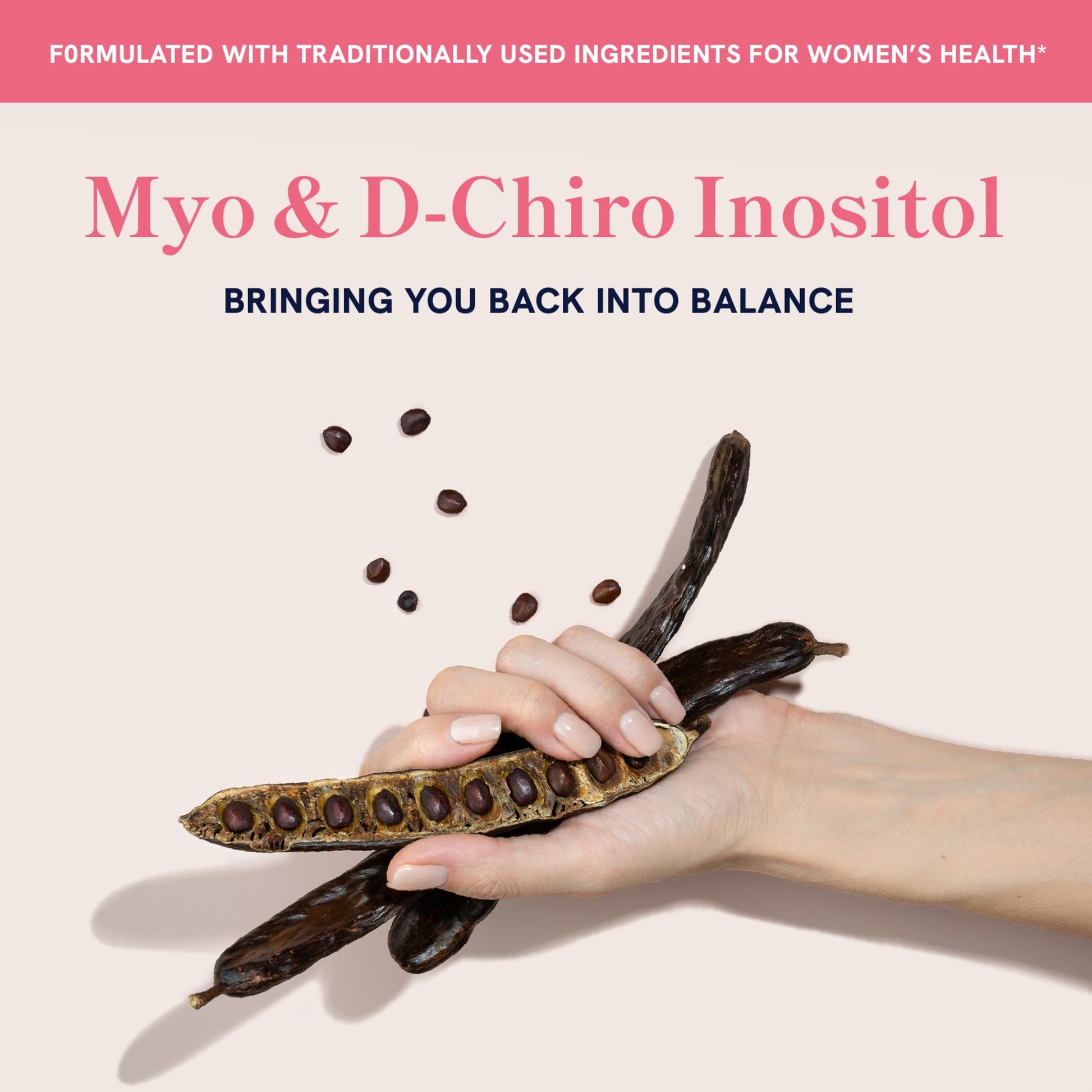 Myo-Inositol & D-Chiro Inositol Powder | Hormone Balance for Women | Ideal 40:1 Ratio | Myo 2000mg, D Chiro 50mg | Regulate Menstrual Cycle and Support Ovarian Health | 30 Servings, 2.17 oz. SMNutrition Au supplements