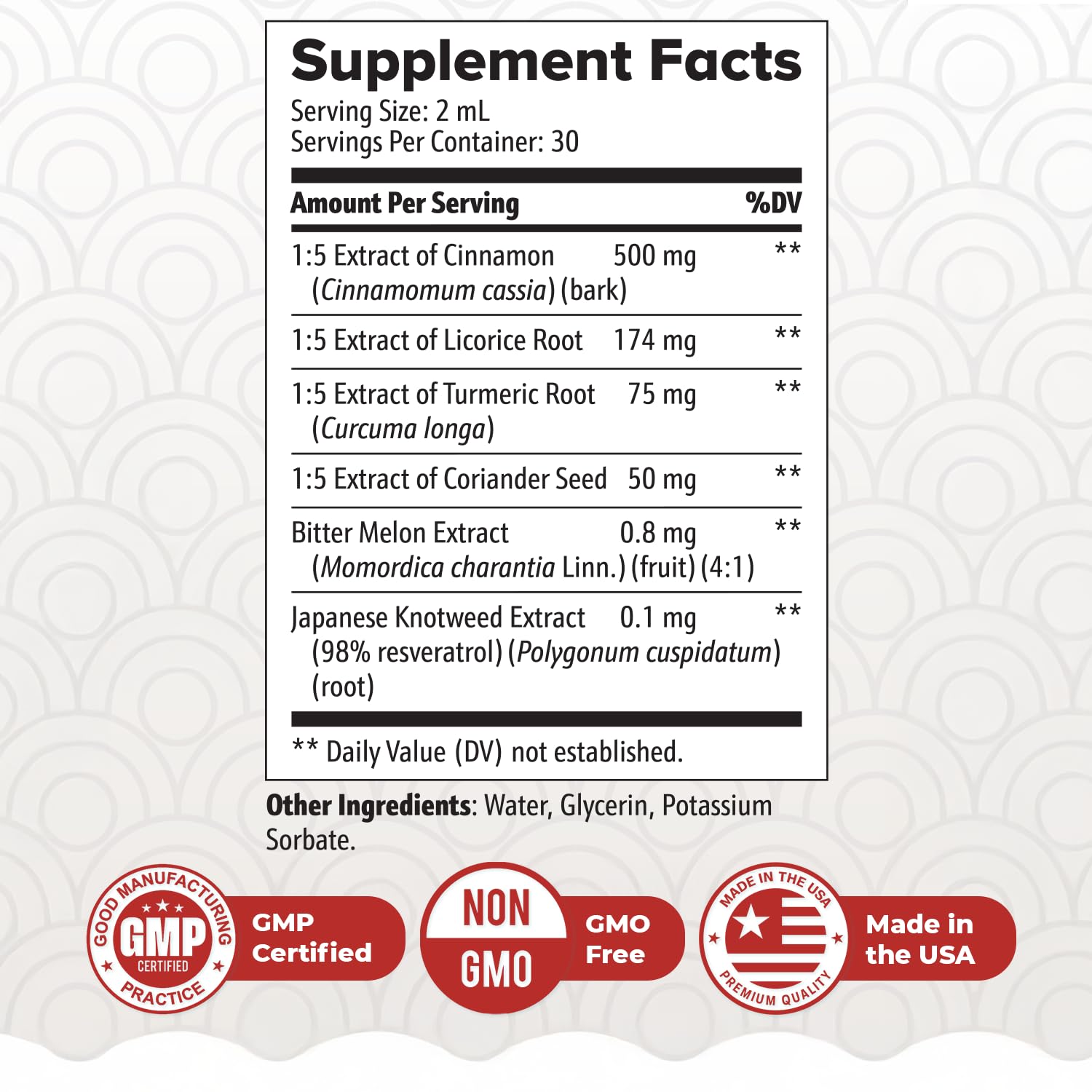 Nature’s NutriWave ZenSulin – Natural Liquid Supplement with Cinnamon, Licorice Root, Turmeric & More – 60ml, 1 Month Supply – Non-GMO, Gluten-Free, Made in USA Nature’s NutriWave Au supplements
