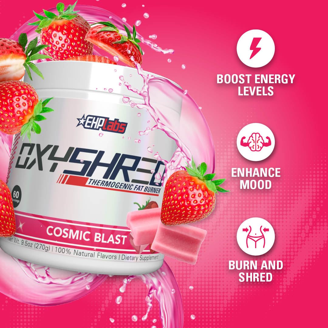 EHPlabs OxyShred Thermogenic Shredding Supplement - Clinically Proven Pre Workout EHP Labs Au supplements