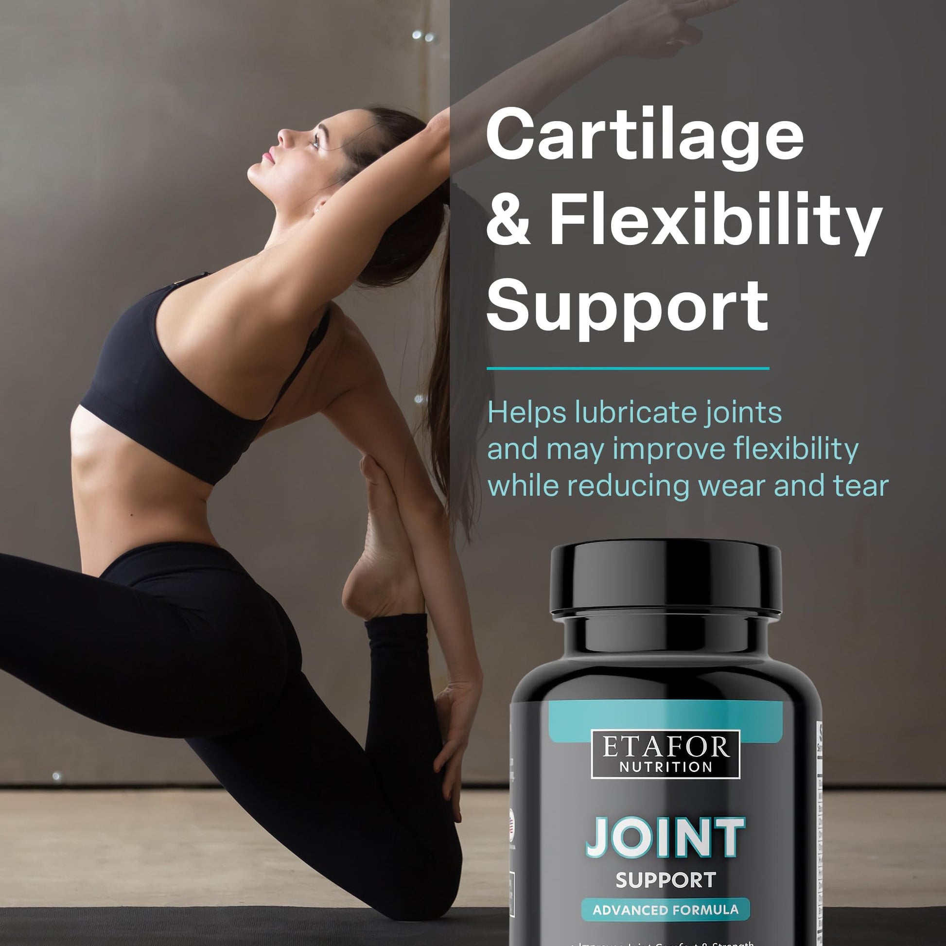 ETAFOR Joint Support Supplement - Joint Health Supplement with Glucosamine, Boswellia Serrata, Turmeric and Black Pepper Extract ETAFOR Au supplements