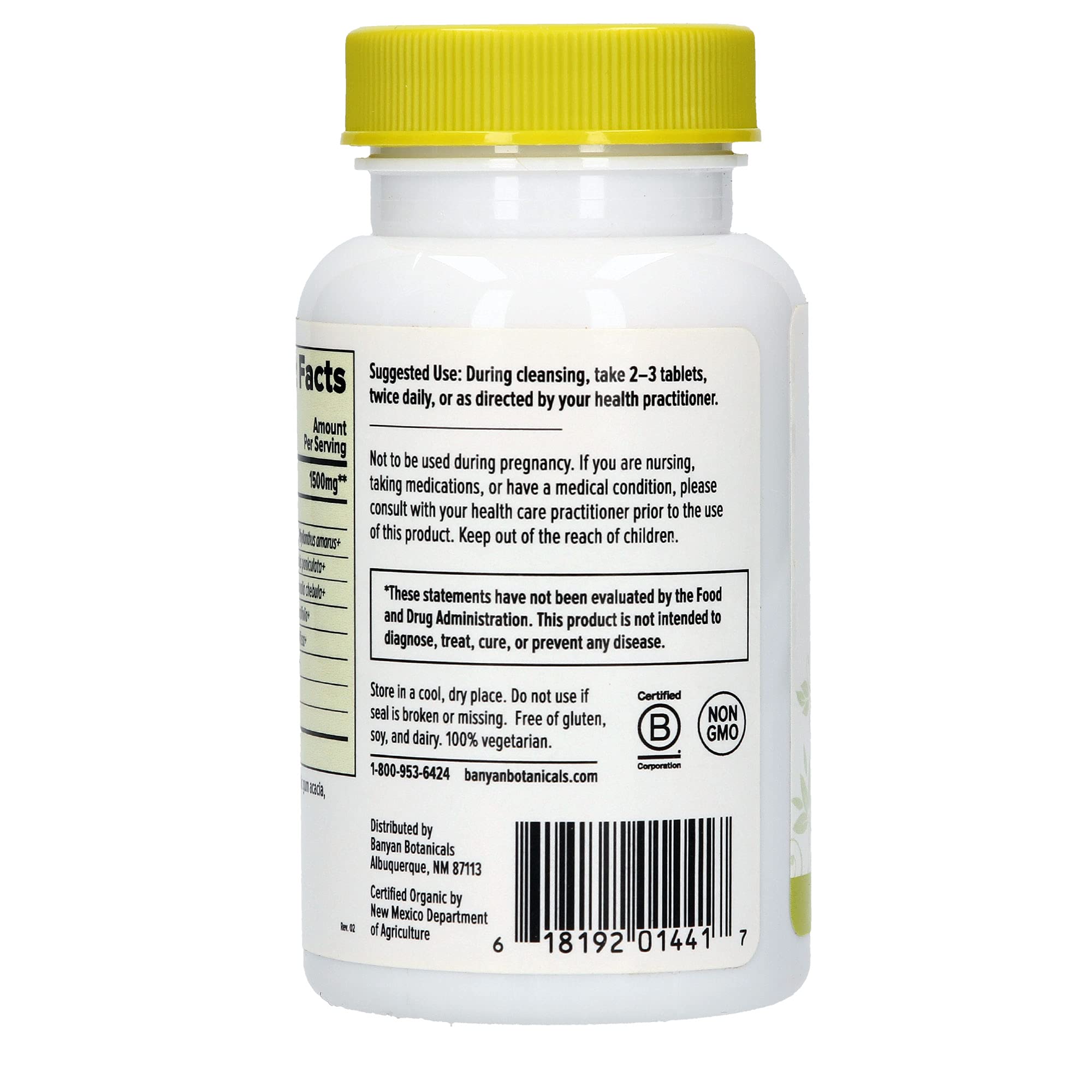 Banyan Botanicals Total Body Cleanse – Organic Detox Supplement with Amla & Manjistha Banyan Botanicals Au supplements