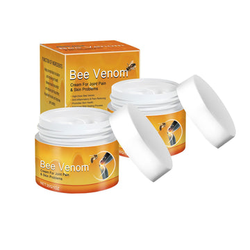 2 PCS Bee Venom Joint and Bone Cream, Bees Venoms Cream Relief Gel for Back, Knee, Hands, Neck, Feet Generic Au supplements