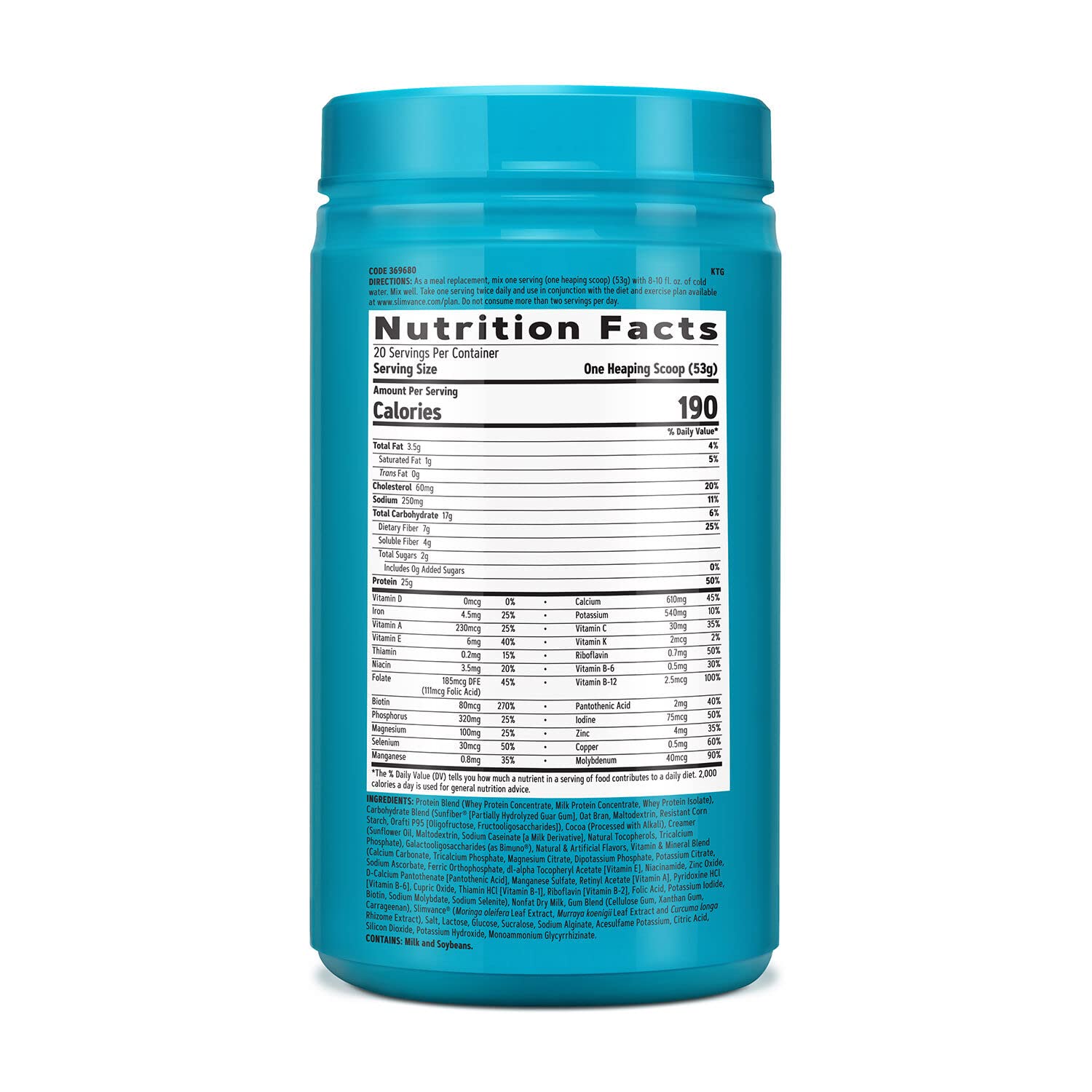 GNC Total Lean Shake + Slimvance | Caffeine Free Protein Powder, Helps Reduce Body GNC Au supplements