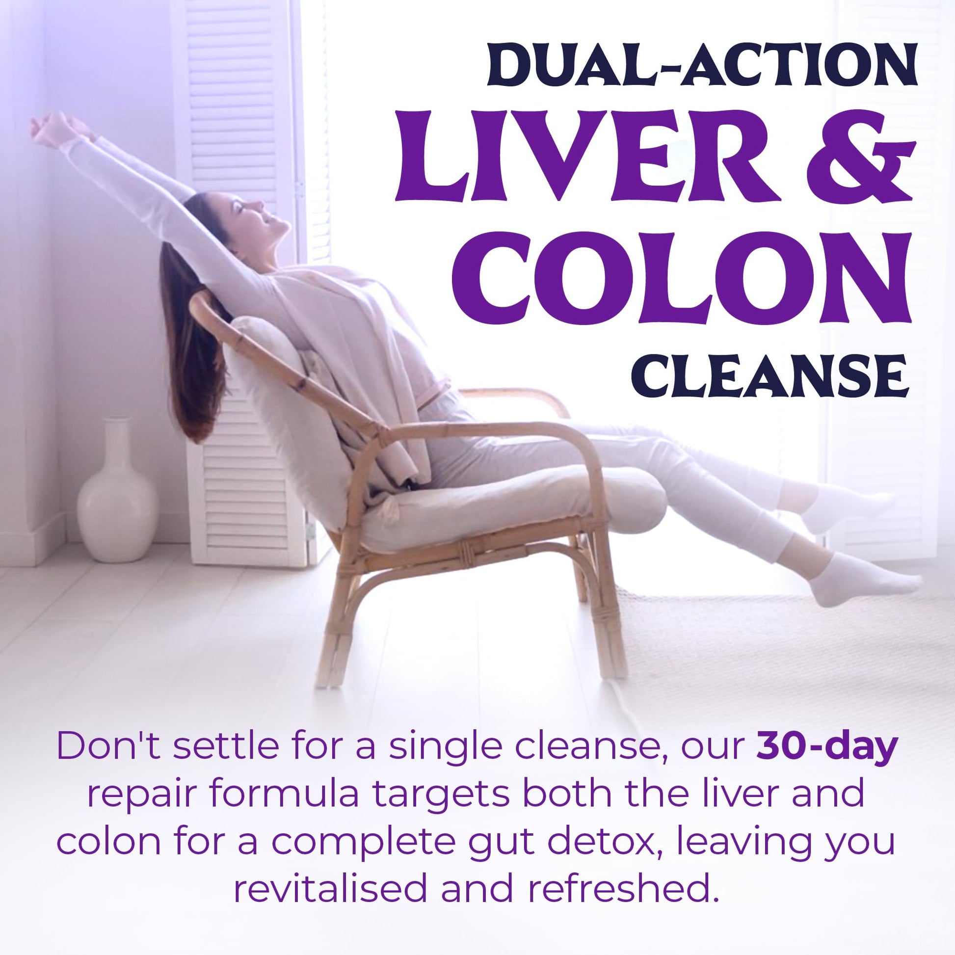 Liver Cleanse Detox & Repair with Colon Cleanse - Milk Thistle, Dandelion Root, Psyllium Husk Fiber Nutreb Au supplements