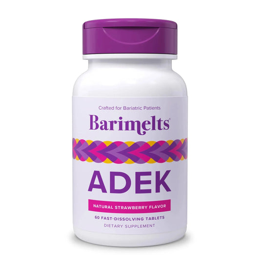 Barimelts ADEK - 60 Fast-Dissolving Tablets (2-Month Supply) - Sugar-Free Bariatric Vitamins for Women Including Vitamin A, Vitamin D, Vitamin E BariMeltsAU supplements