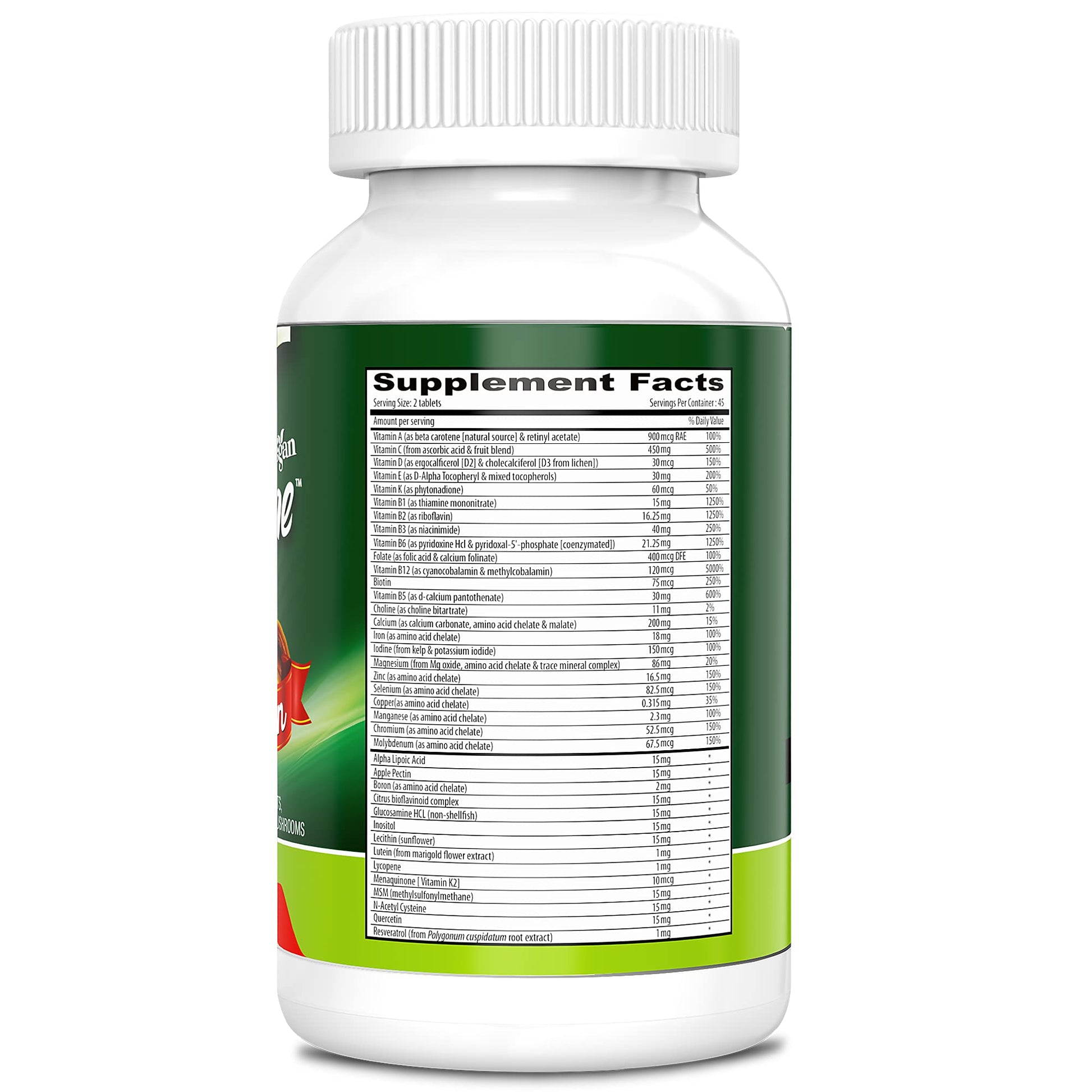 DEVA Tuba Prime Vegan Multivitamin - High-Potency Vitamin and Mineral Dietary Supplement - Antioxidants, Fruit and Vegetable Blend, Super Mushrooms, Probiotics, Prebiotics, Seeds, Herbs - 90 Tablets DEVA Au supplements