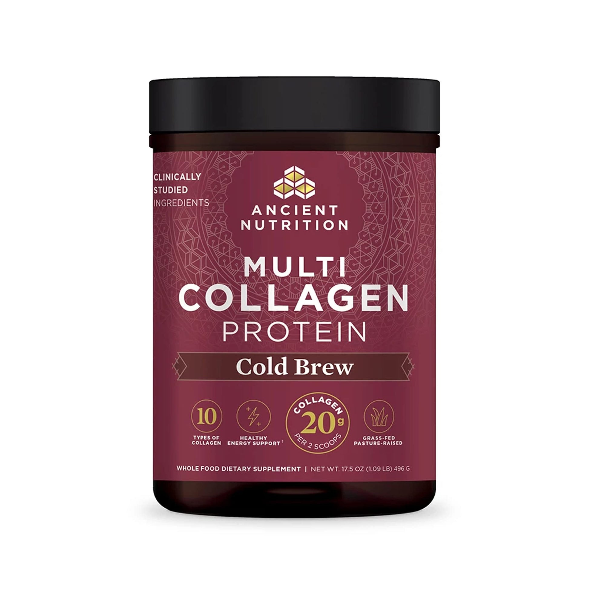 Ancient Nutrition Hydrolyzed Collagen Peptides Powder, Cold Brew Multi Collagen Protein Ancient Nutrition Au supplements