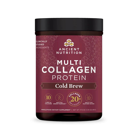 Ancient Nutrition Hydrolyzed Collagen Peptides Powder, Cold Brew Multi Collagen Protein Ancient NutritionAU supplements