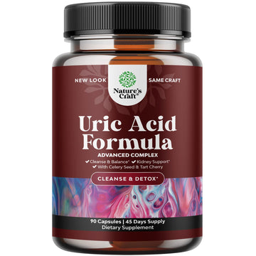 Tart Cherry Capsules for Joint Support and Kidney Cleanse - Daily Uric Acid Detox and Cleanse Natures Craft Au supplements
