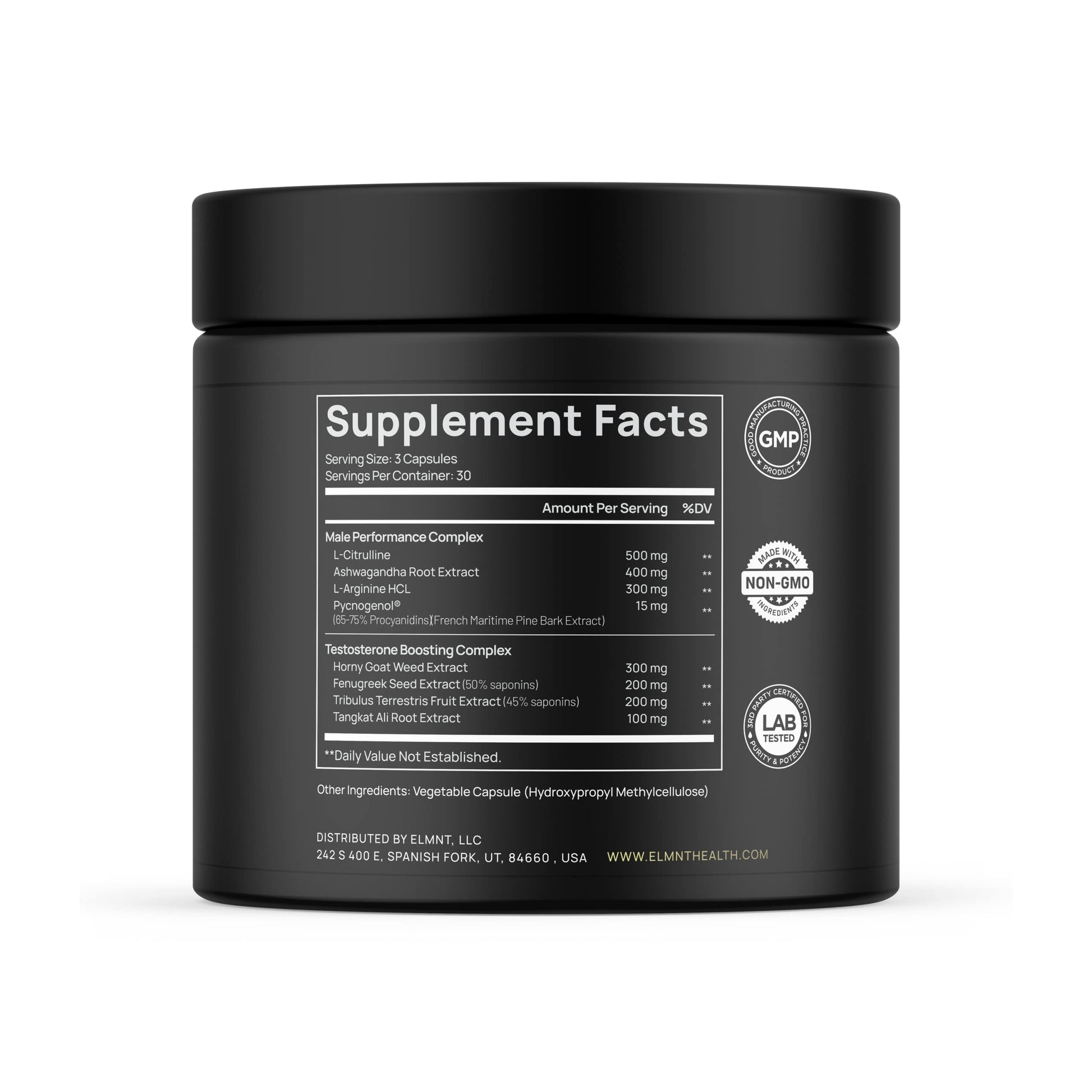 21,800mg Testosterone Booster for Men 8X Strength w. Ashwagandha, Tongkat Ali, Pycnogenol, Tribulus - Total T Male Enhancing Test Booster + Muscle Builder Workout Testosterone Supplement for Men TERRA ELMNT Au supplements