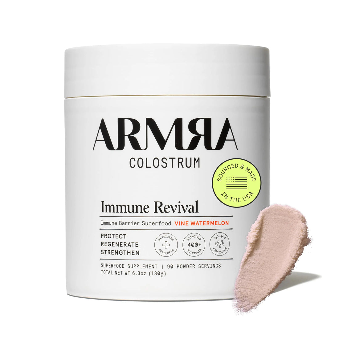 ARMRA Colostrum Powder | Vine Watermelon | Gut Health & Bloating | Skin & Hair | Immunity | Keto, Gluten & Fat-Free | 90 Servings ARMRA Au supplements