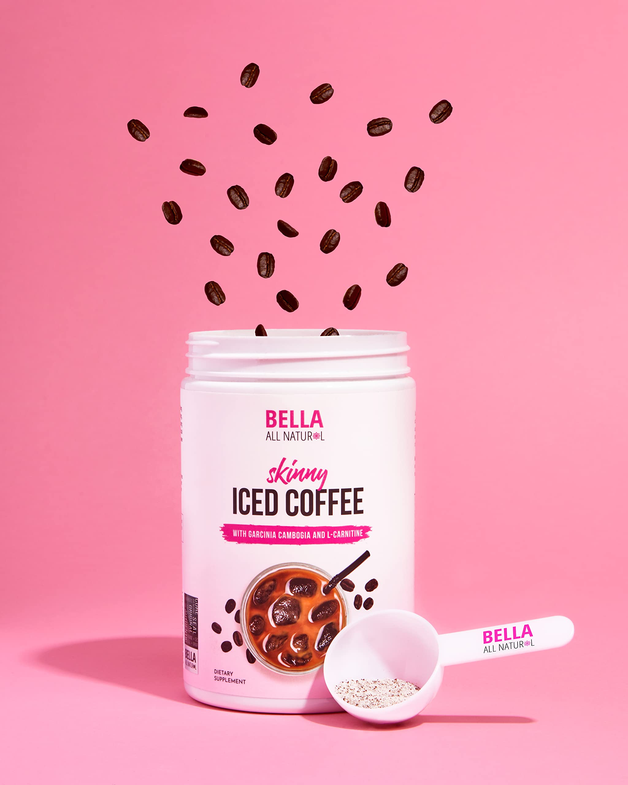Bella All Natural Skinny Iced Coffee - Good Taste - 500 Grams Bella All Natural Au supplements