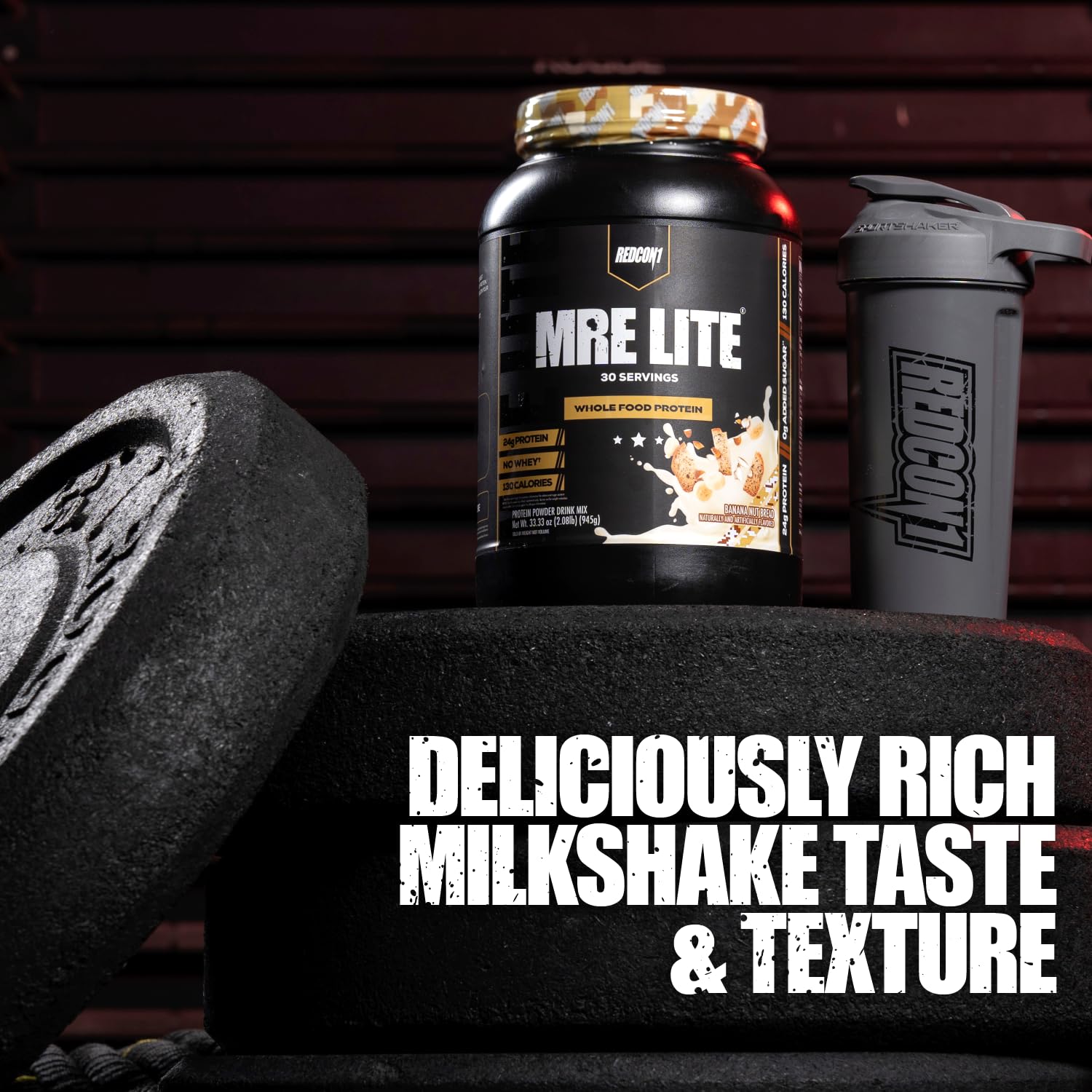 REDCON1 MRE Lite Whole Food Protein Powder, Strawberry Shortcake - Low Carb & Whey REDCON1 Au supplements