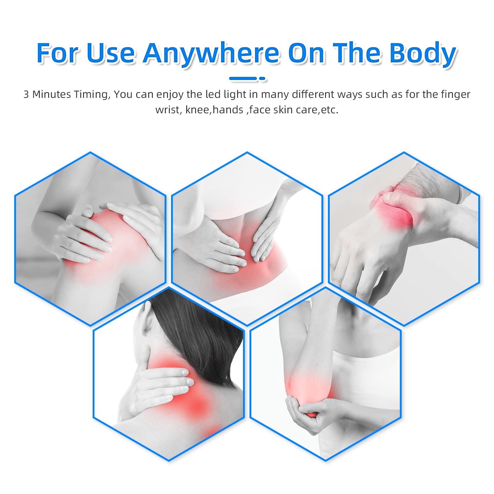 TherapSky Red Light Therapy Device w/Built-in Battery, Infrared Red Light Therapy Wand therapsky Au supplements