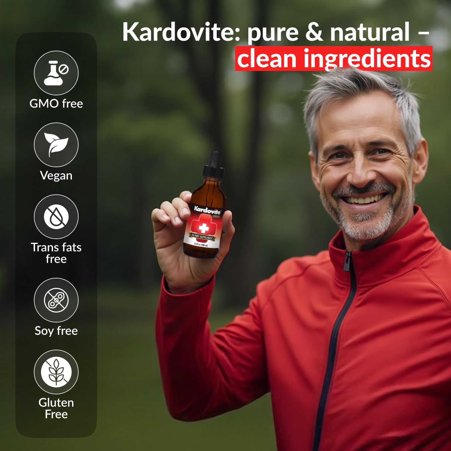 Kardovite Herbal Circulation Support Drops 100ml | Supports Circulatory Wellness with Hawthorn, Garlic, Ginkgo, Cayenne, Milk Thistle, Bilberry & Valerian | Supports Vitality & Daily Wellness Kardovite Au supplements