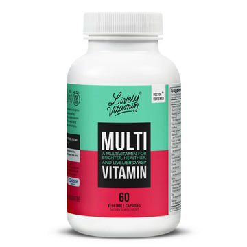 LIVELY VITAMIN CO. Multivitamin - 37 Vitamins Minerals and Extracts - Energy - Memory - Immune Function - Heart- Brain - Focus - Mood - Antioxidants - Dairy Gluten Soy Free - 60 Vegetarian Capsules LIVELY VITAMIN CO Au supplements