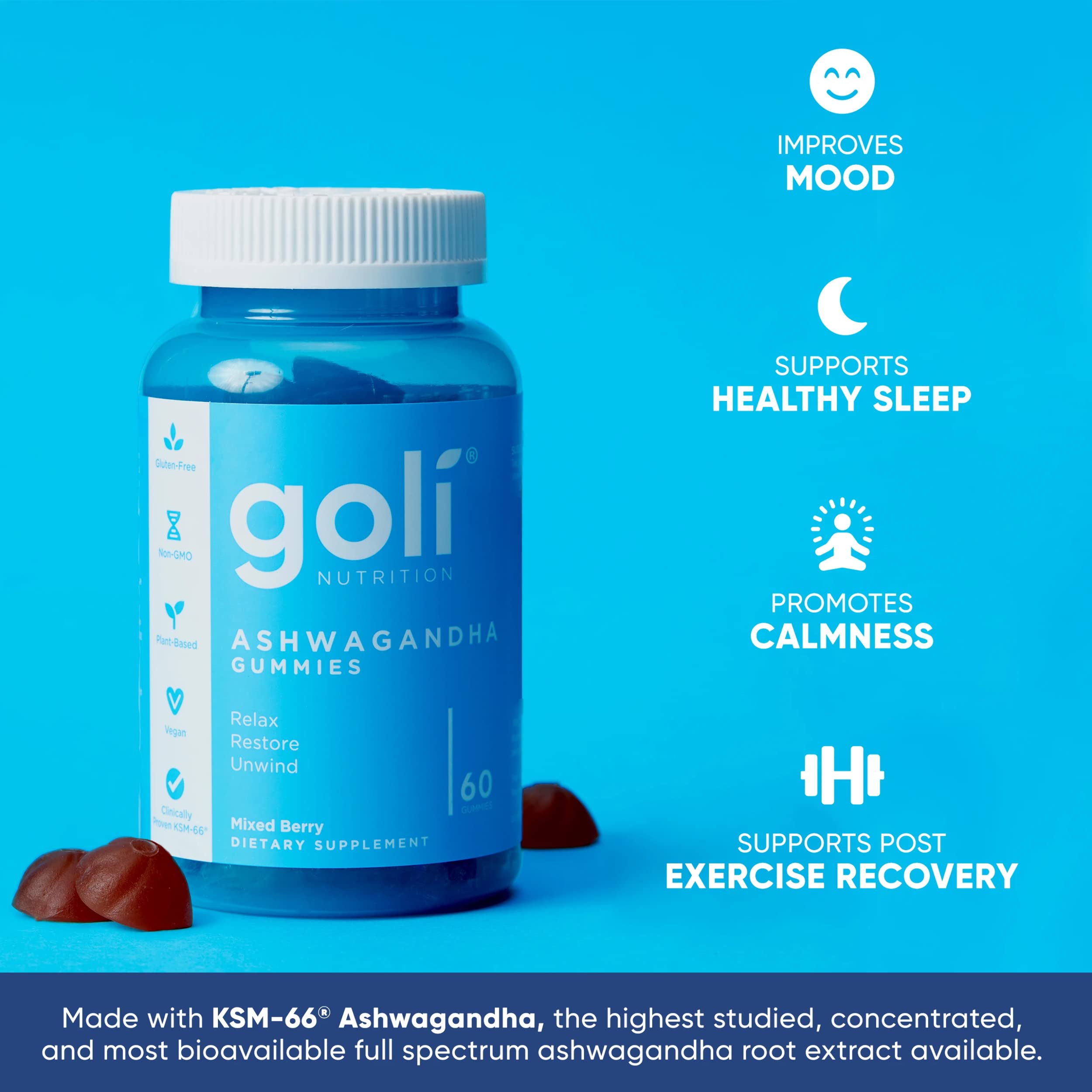 Goli - Sleep, Apple Cider Vinegar & Ashwagandha Gummy Bundle Goli Au supplements