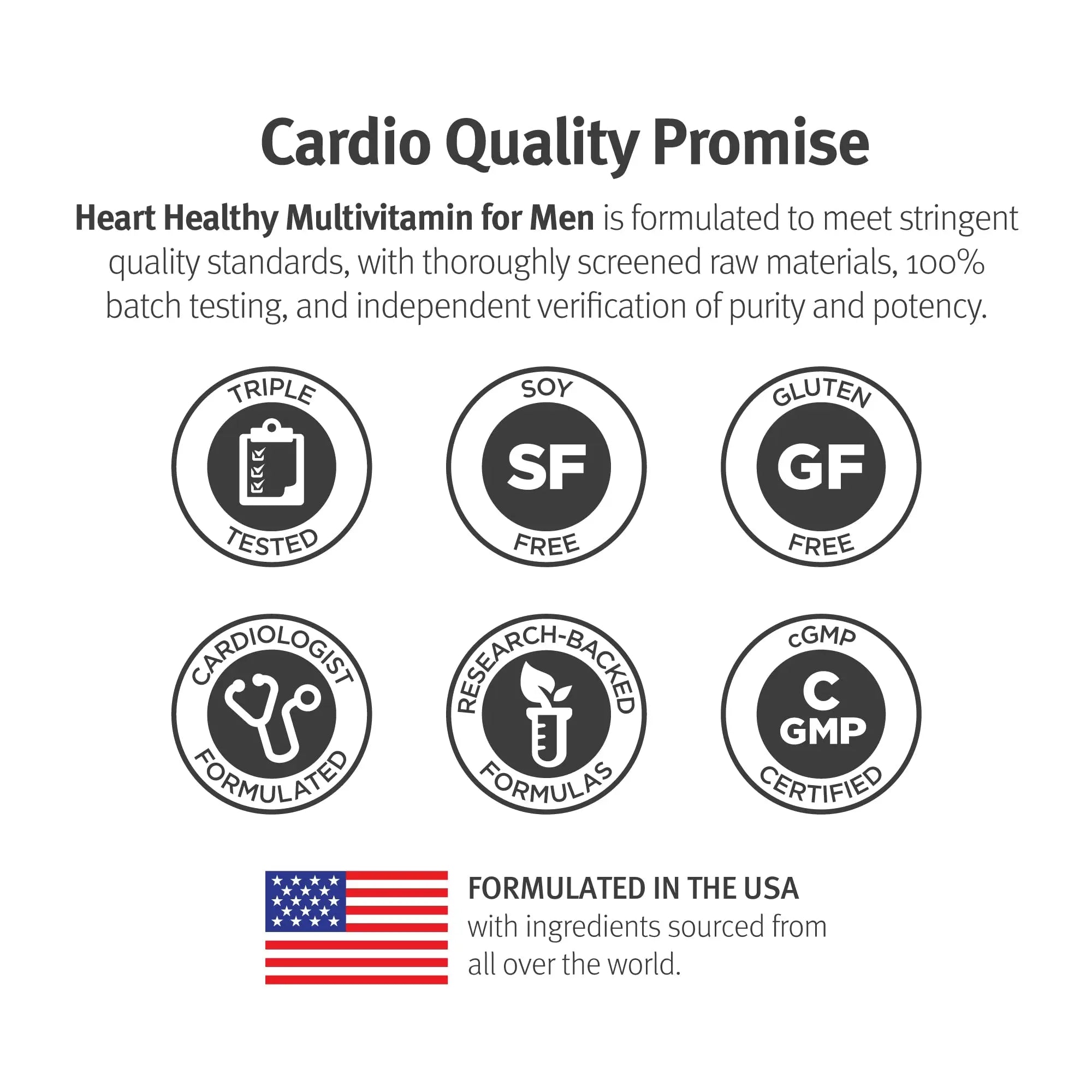 Dr. Sinatra Heart Healthy Multivitamin for Men with Vitamin D 1000 IU, A, B12, C, E, and Zinc, 90 Tablets (30-Day Supply) Dr. Sinatra Au supplements