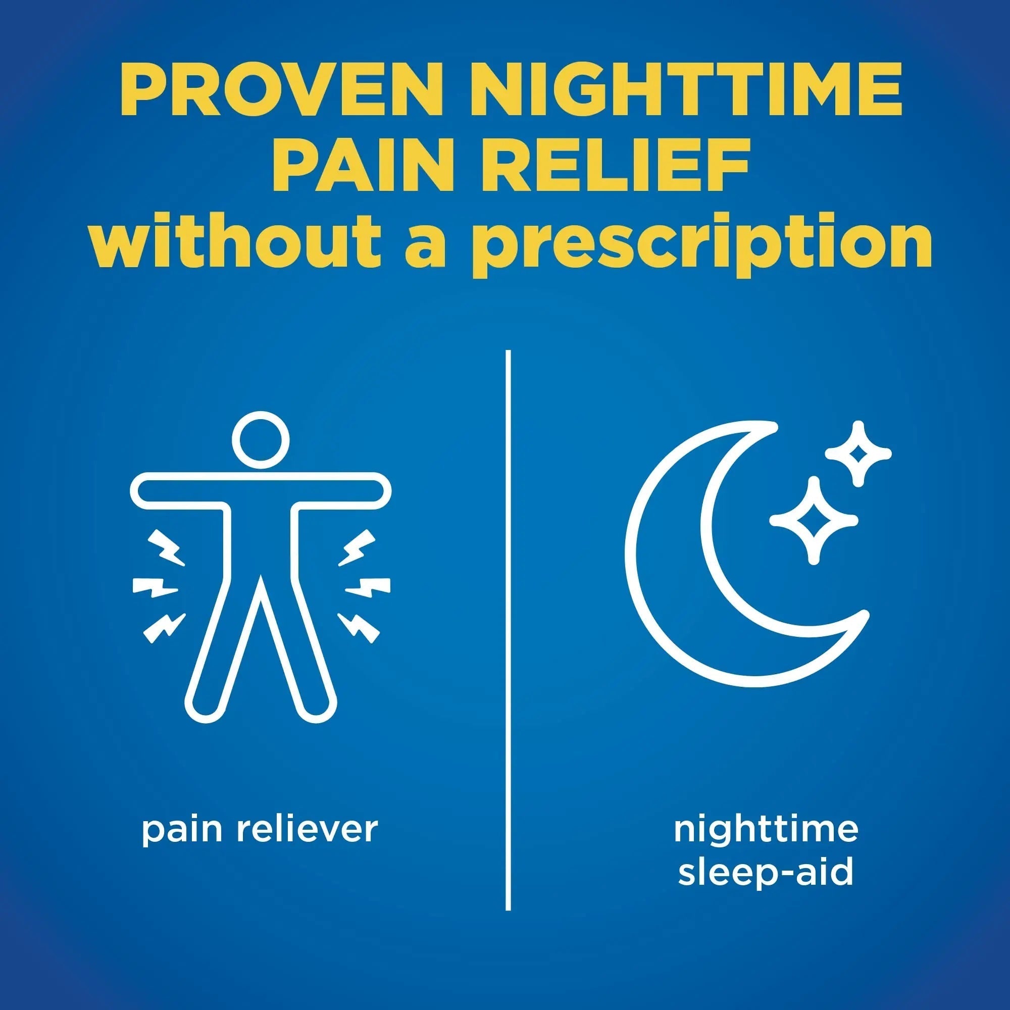 Amazon Basic Care All Night Pain Relief PM, Naproxen Sodium 220 mg/Diphenhydramine Hydrochloride 25 mg Tablets, Pain Reliever/Nighttime Sleep-Aid, 160 Count Amazon Basic Care Au supplements