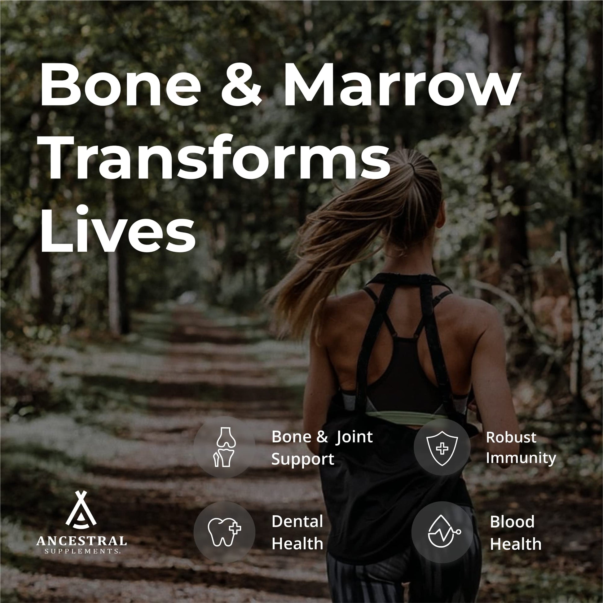 Ancestral Supplements Grass Fed Beef Bone and Marrow Supplement, Bone, Skin, Oral Health, and Joint Care Supplements Promote Whole Ancestral Supplements Au supplements