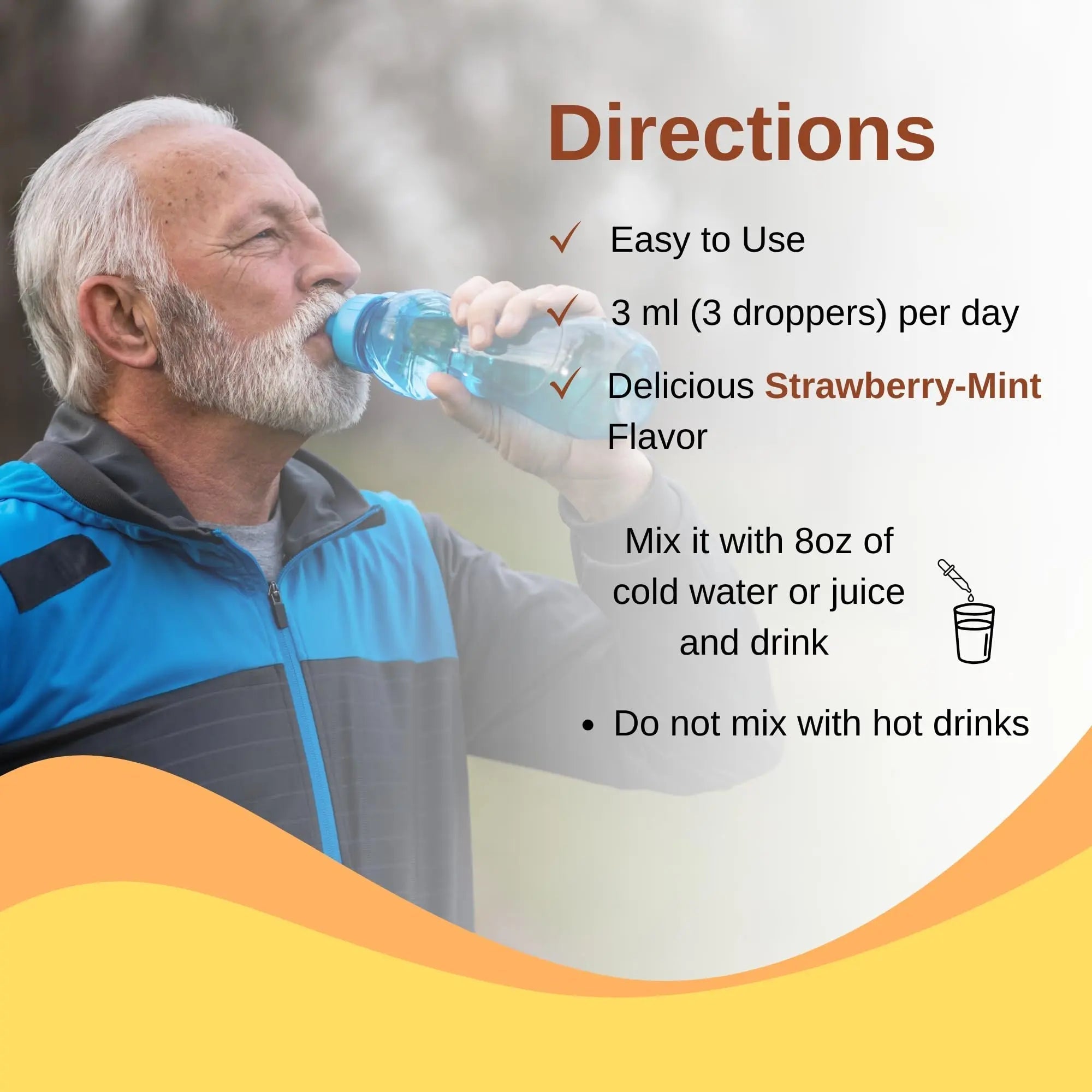Vitaminally Liposomal Men's 50+ Liquid Multivitamin Drops | Non-GMO | Sugar Free | Gluten Free | 30 Day Supply | 3 FL Oz | Vitaminally Au supplements