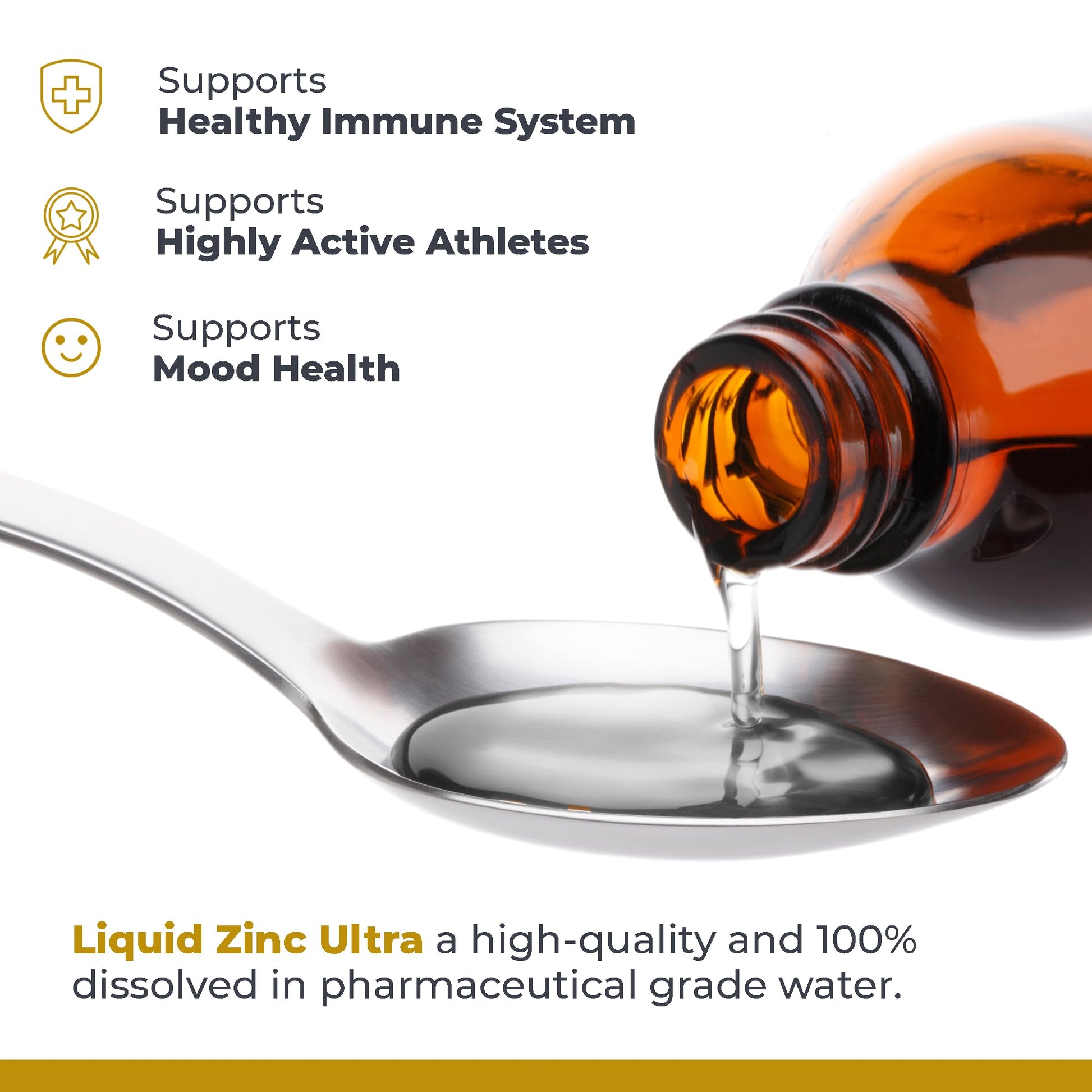 Premier Research Labs Liquid Zinc Ultra Supplement - for Immune Support & Well-Being for Adults & Kids - Highly Absorbable Drops - Used for Rapid Analysis of Zinc Status - 8 fl oz Premier Research Labs Au supplements